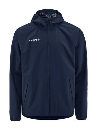 craft Squad Go Weather Jacke leicht und winddicht – Marineblau
