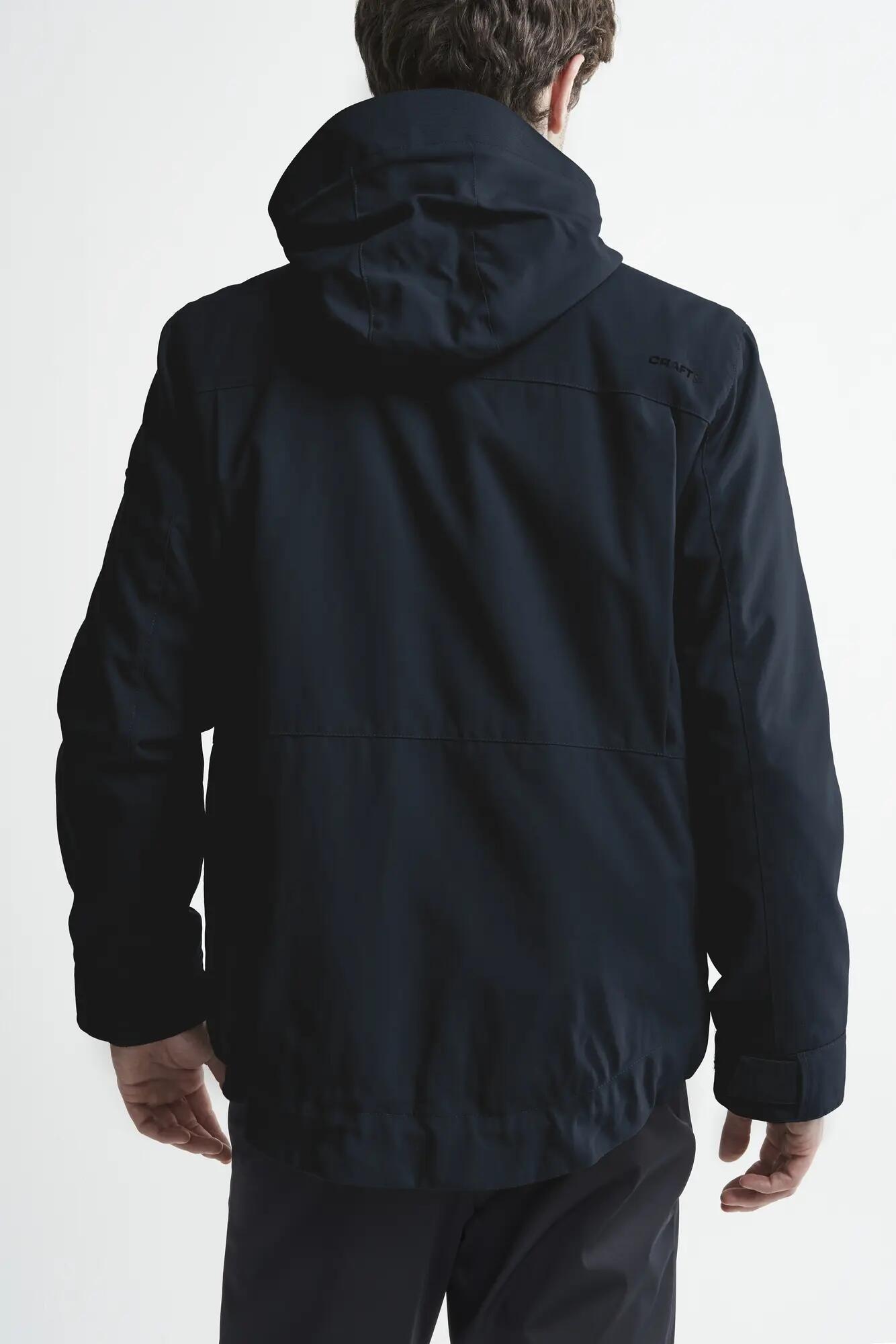 craft giacca 3-in-1 uomo - shell + giacca imbottita leggera – Black/Black 3/5