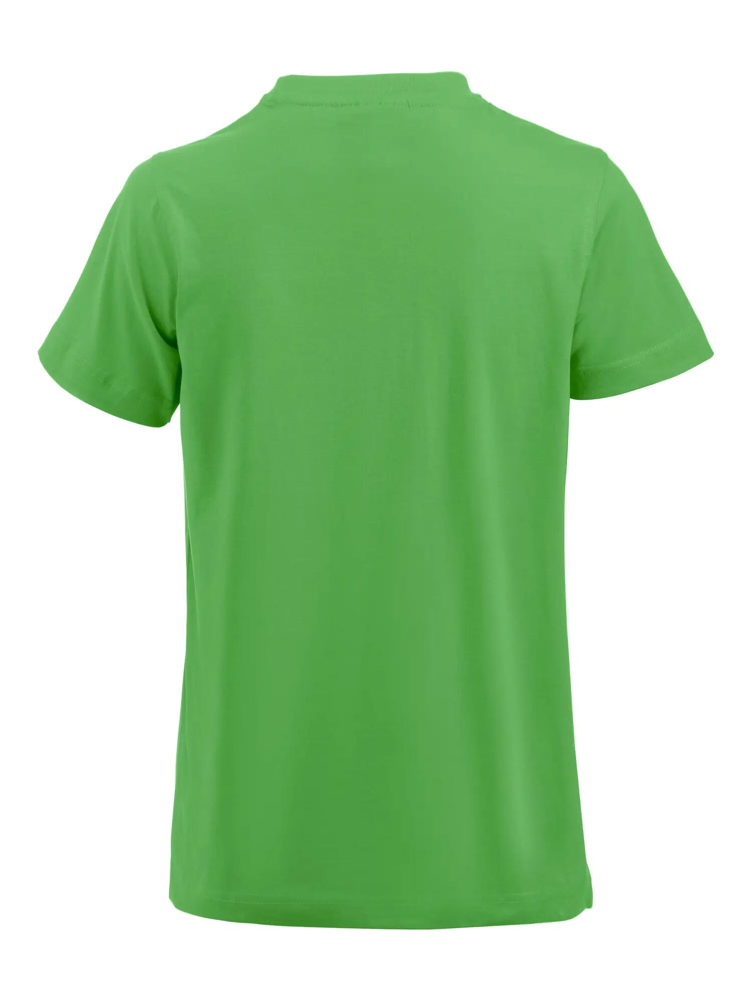 clique Premium-T Women T-shirt mulher gola redonda 100% algodão – apple green 2/4