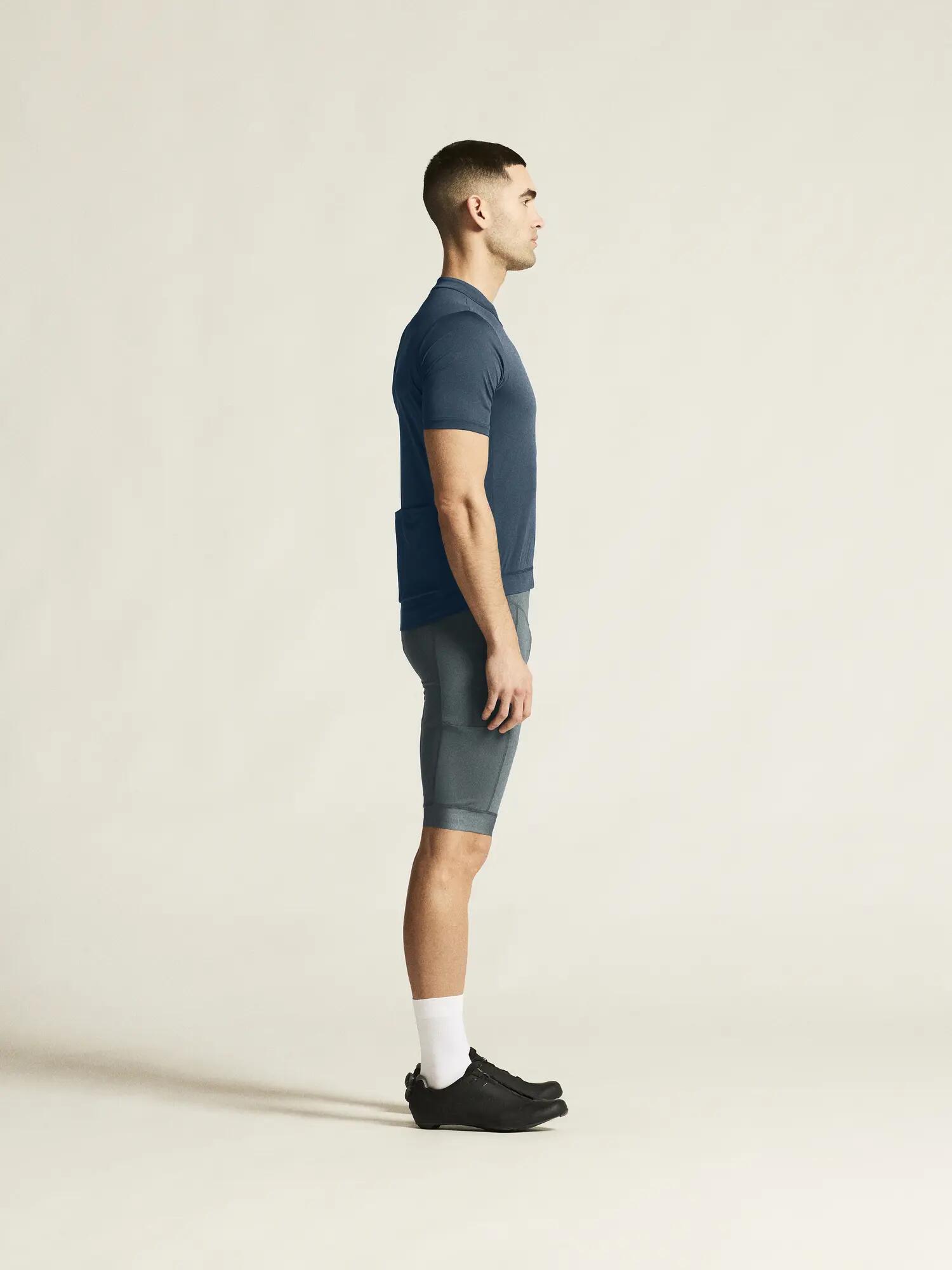 craft Everyday SS Jersey M – Dehnbares Radtrikot aus Recycling-Polyester – North 6/7