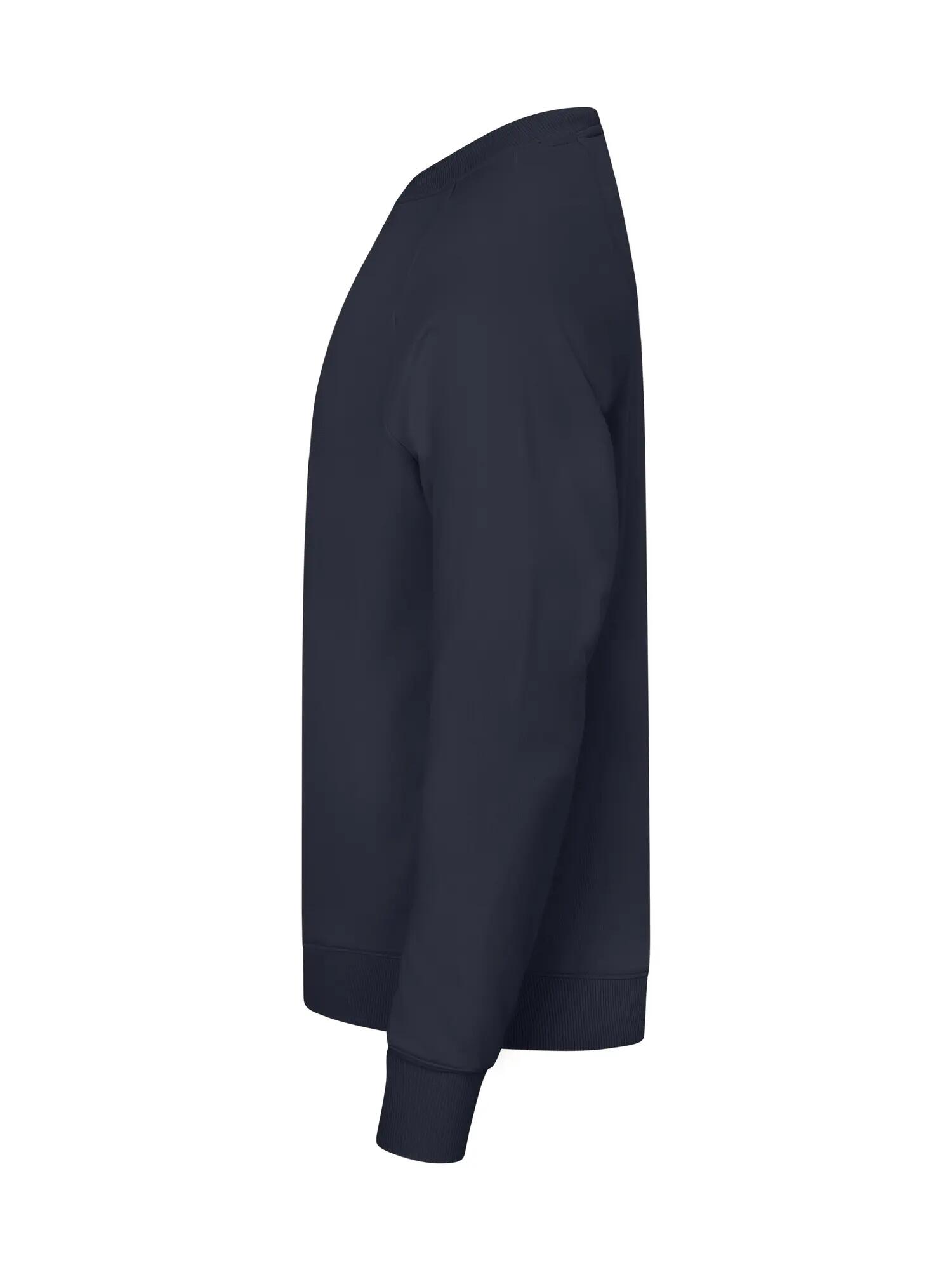 clique Miami PRO Roundneck Rundhals-Sweatshirt French Terry – Dark Marineblau 4/4