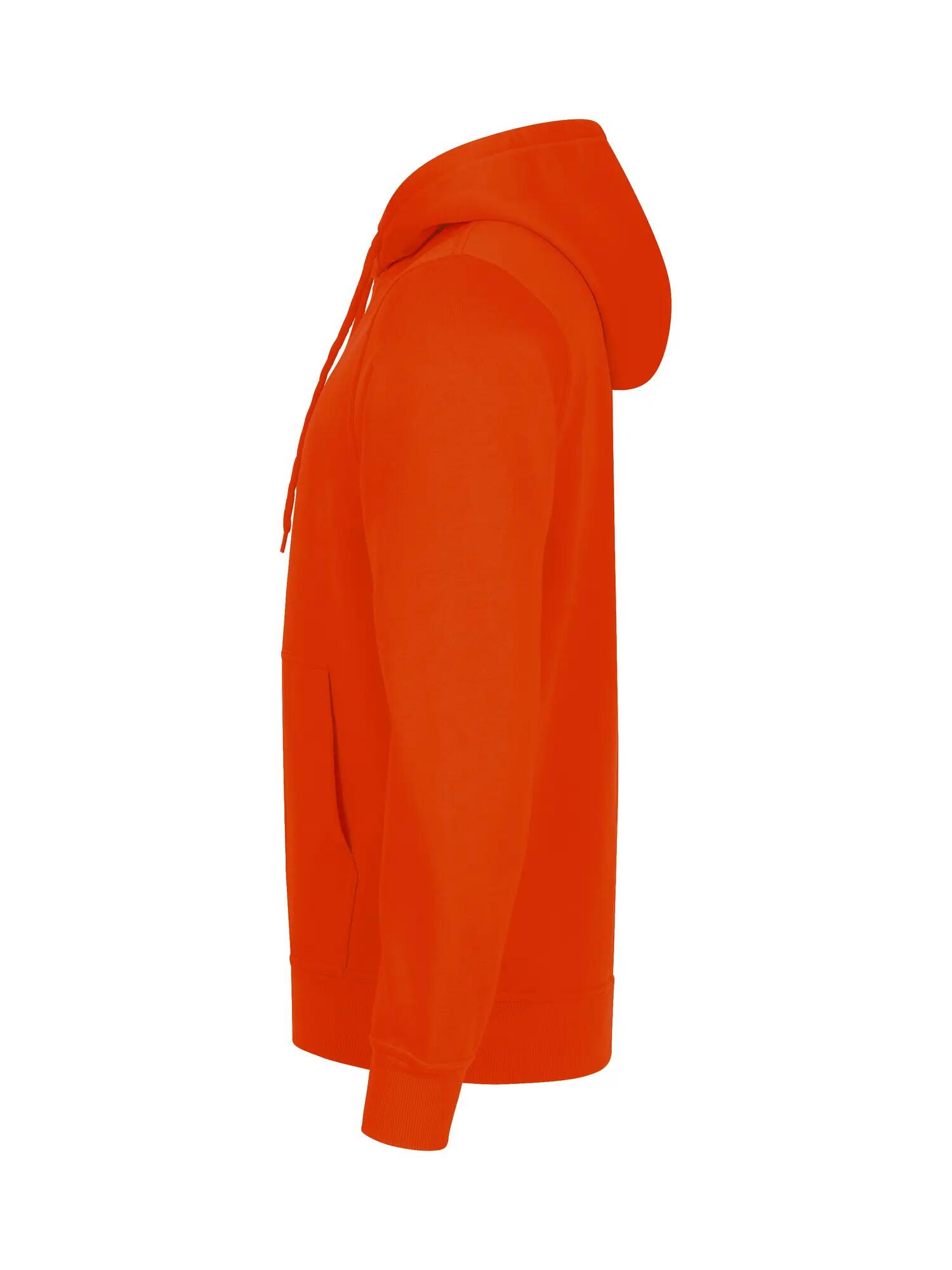 clique Miami Hoody em algodão e poliéster reciclado – Orange 2/4