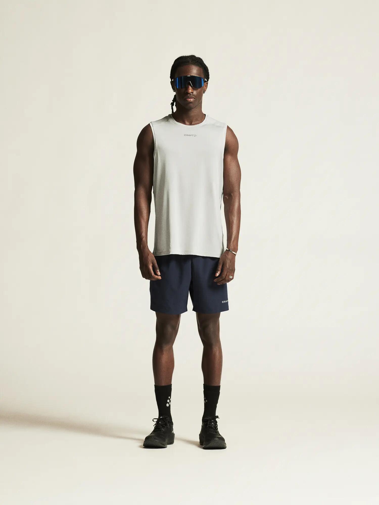 craft ADV Essence SL Tee 2 M débardeur technique respirant – Cloud 4/7