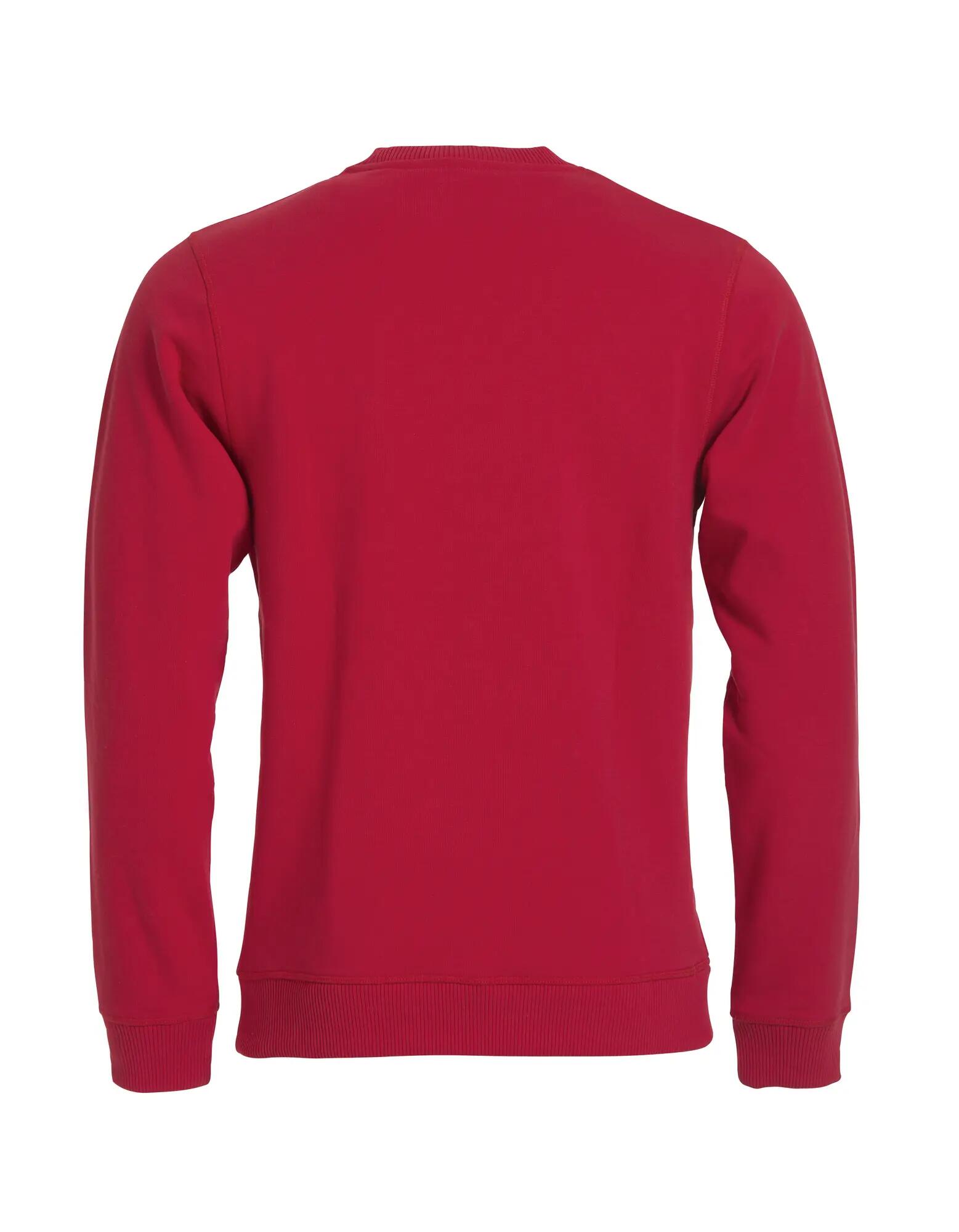 clique Classic Roundneck sweatshirt gola redonda unissexo com bolso com fecho 2/5