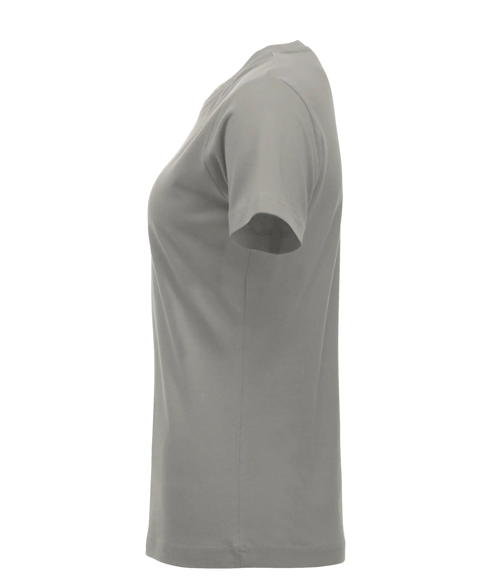 clique New Classic-T Women T-shirt van katoen - eigentijdse pasvorm – silver 3/4