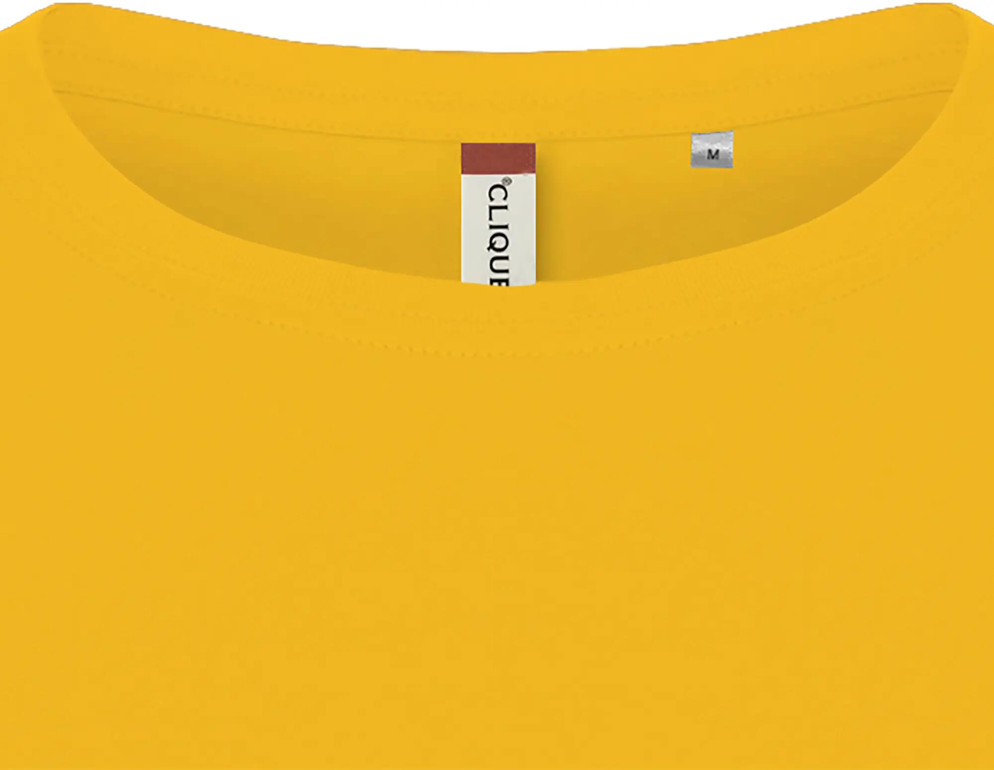 clique Basic-T Women T-shirt justa em algodão – lemon 5/5