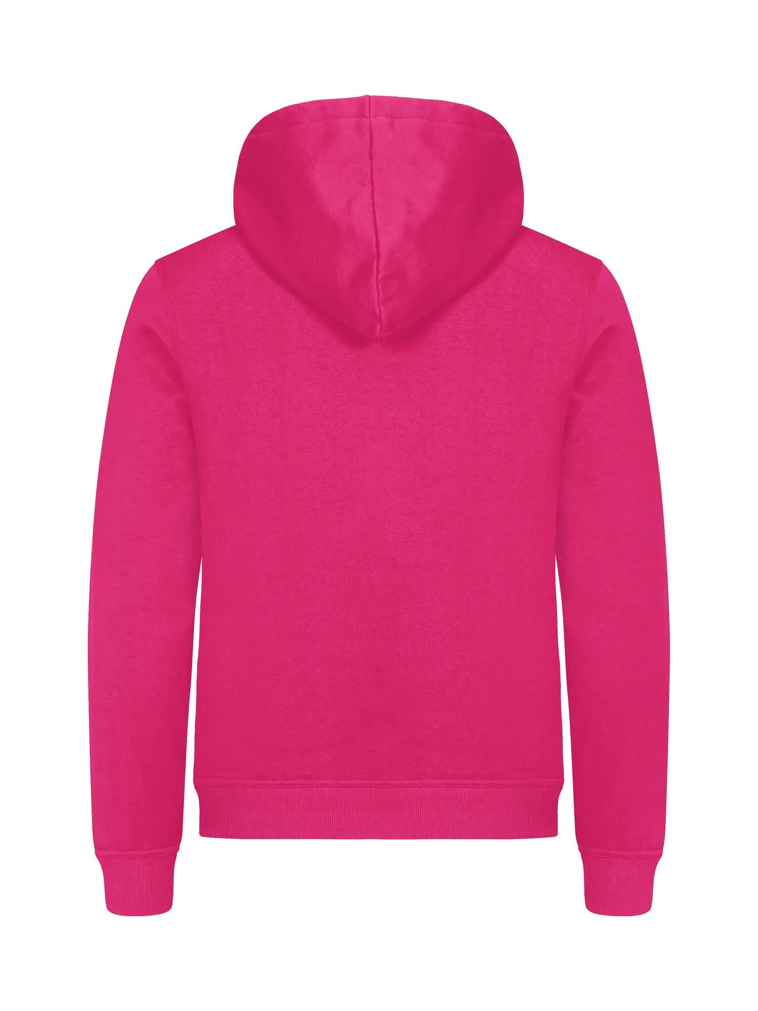 clique Miami Hoodie van katoen en gerecycled polyester – Bright Cerise 2/4