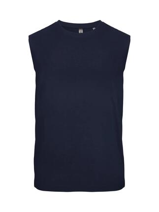 clique Sleeveless mouwloos shirt 100% katoen – Navy