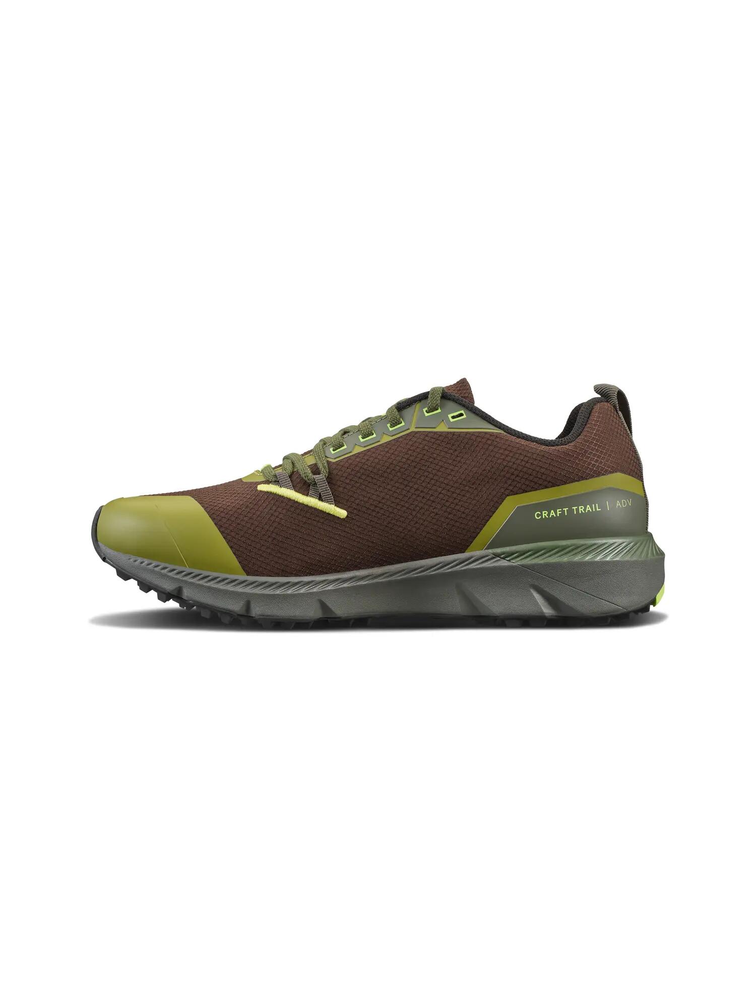 craft Schuh Nordic Trail 2 M - leichter, robuster Trail – Java/Lime 6/6