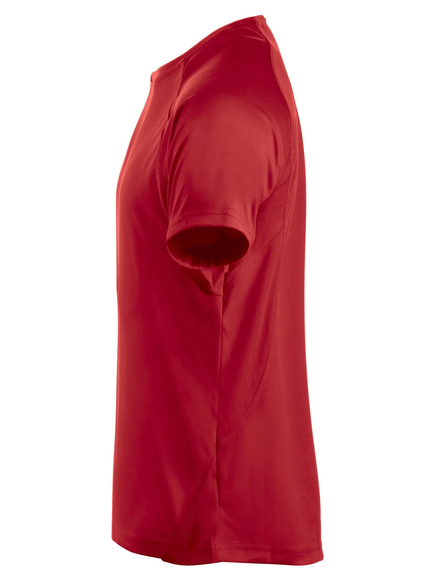 clique Premium Active-T functioneel T-shirt – red 3/4