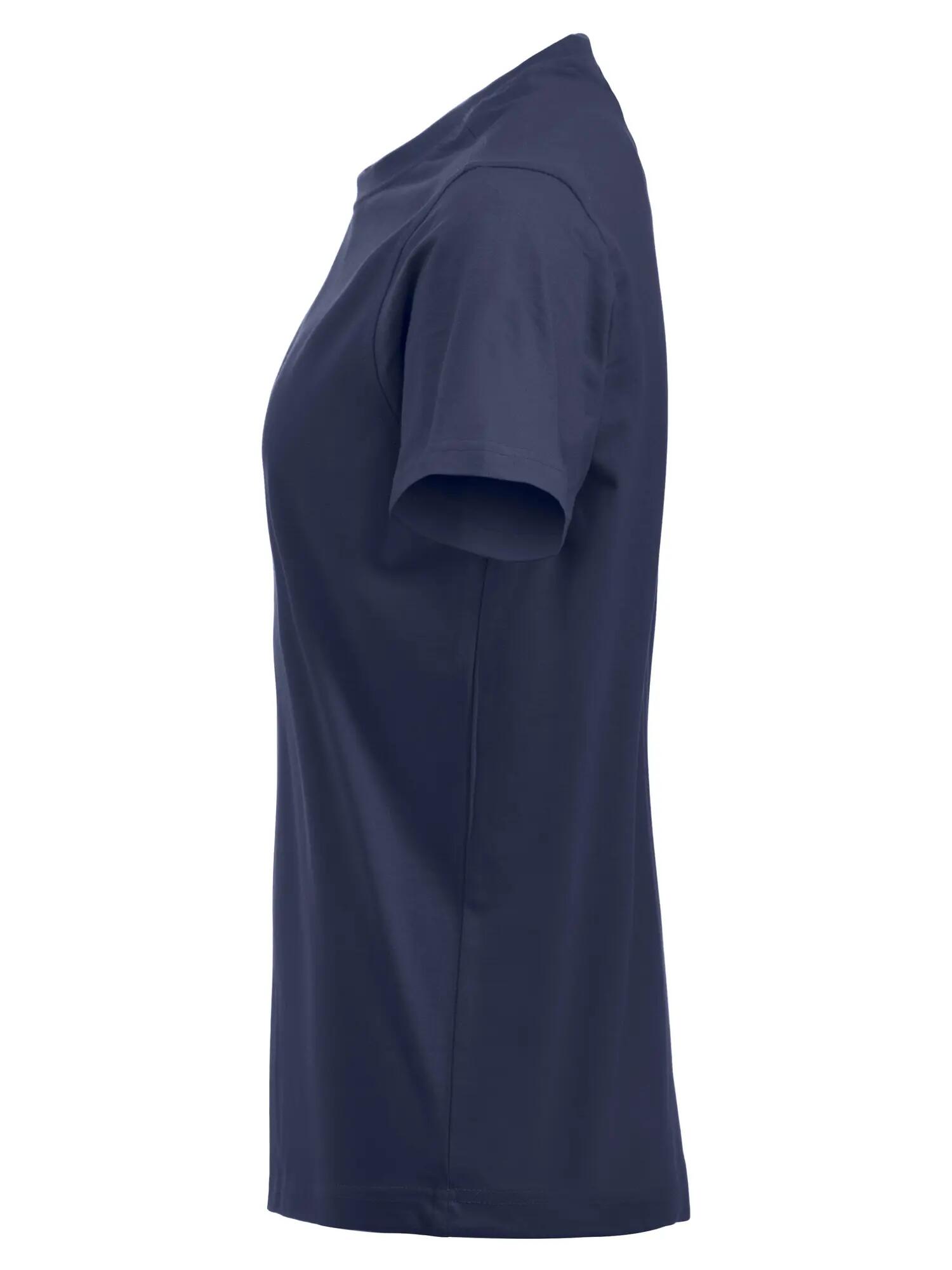 clique Premium-T Women – Damen-T-Shirt aus Premium-Baumwolle – dark Marineblau 3/4