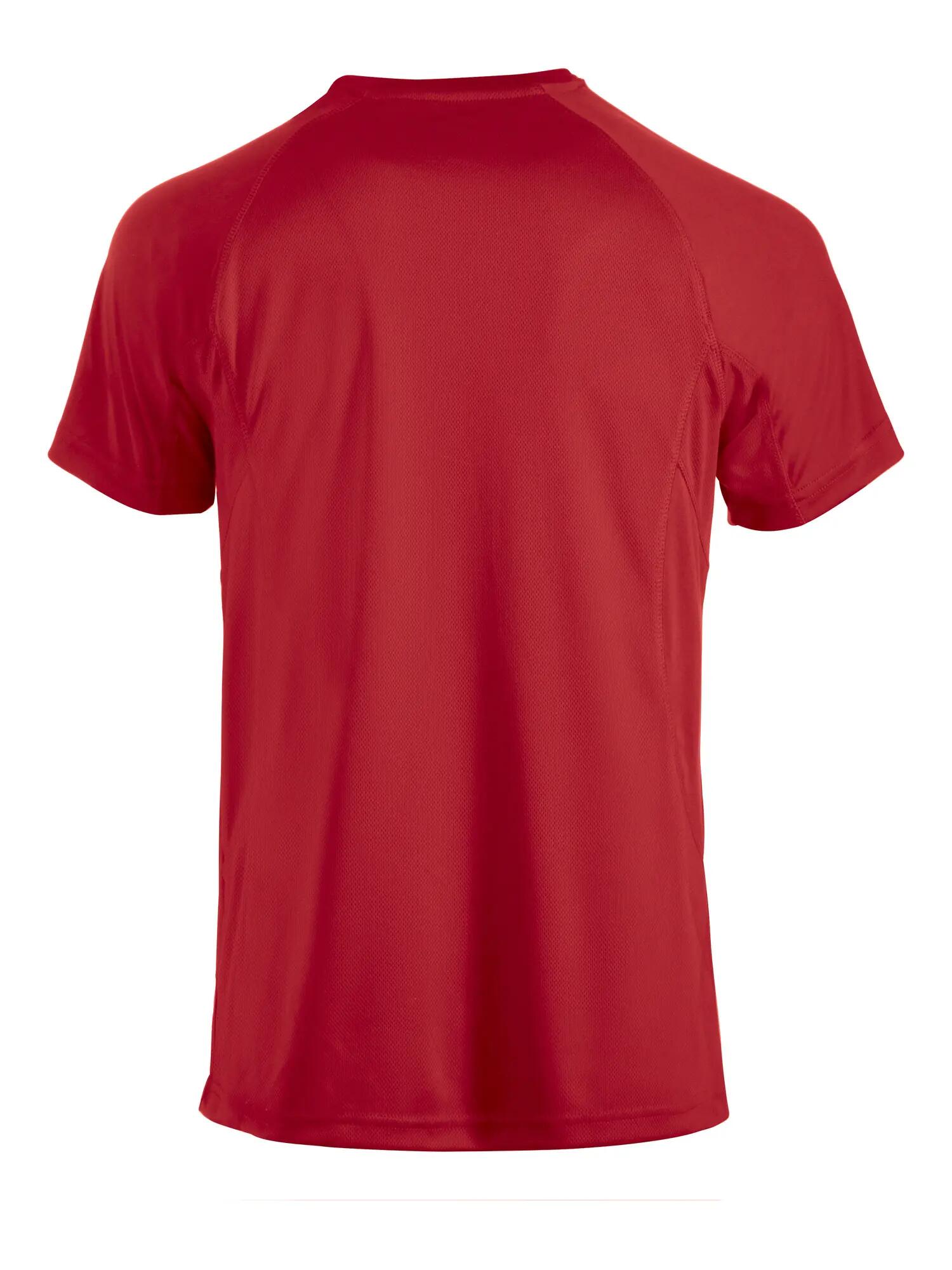 clique Premium Active-T functioneel T-shirt – red 2/4