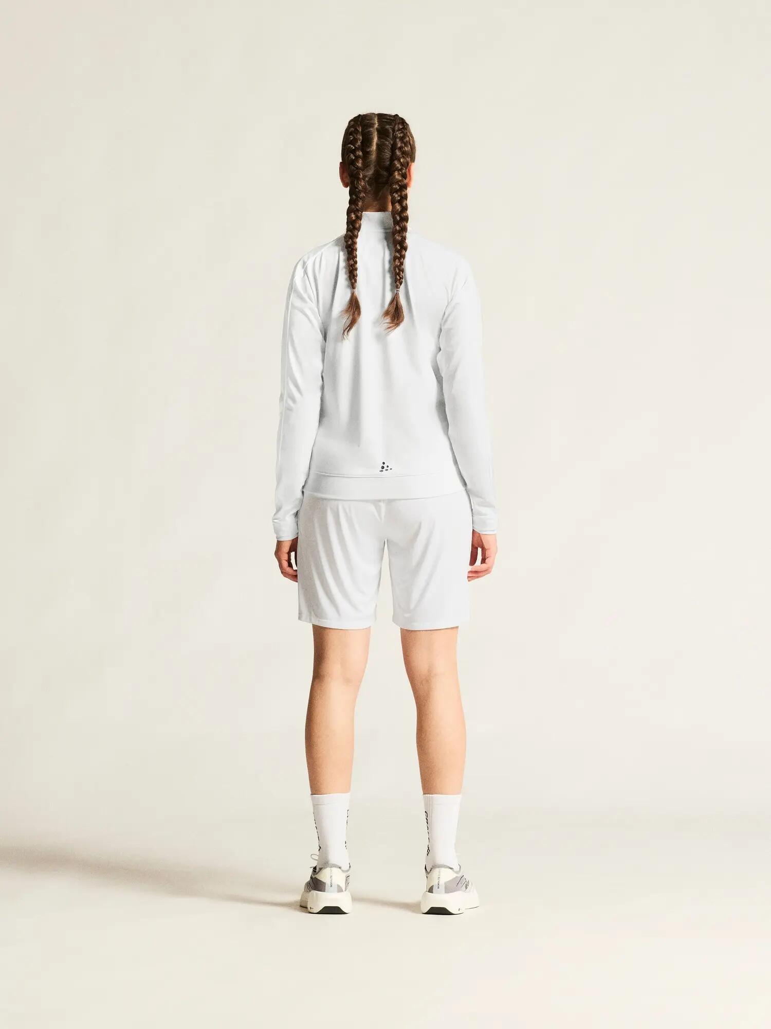 craft Evolve 2.0 Half zip W – Stretch-Midlayer aus Recycling-Polyester – White 6/7