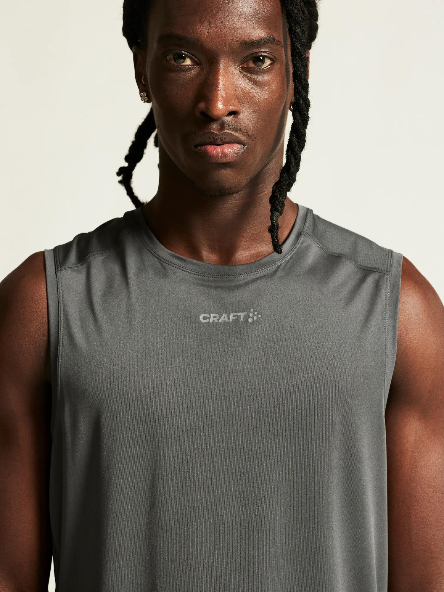 craft ADV Essence SL Tee 2 M débardeur technique respirant – Granite 7/7