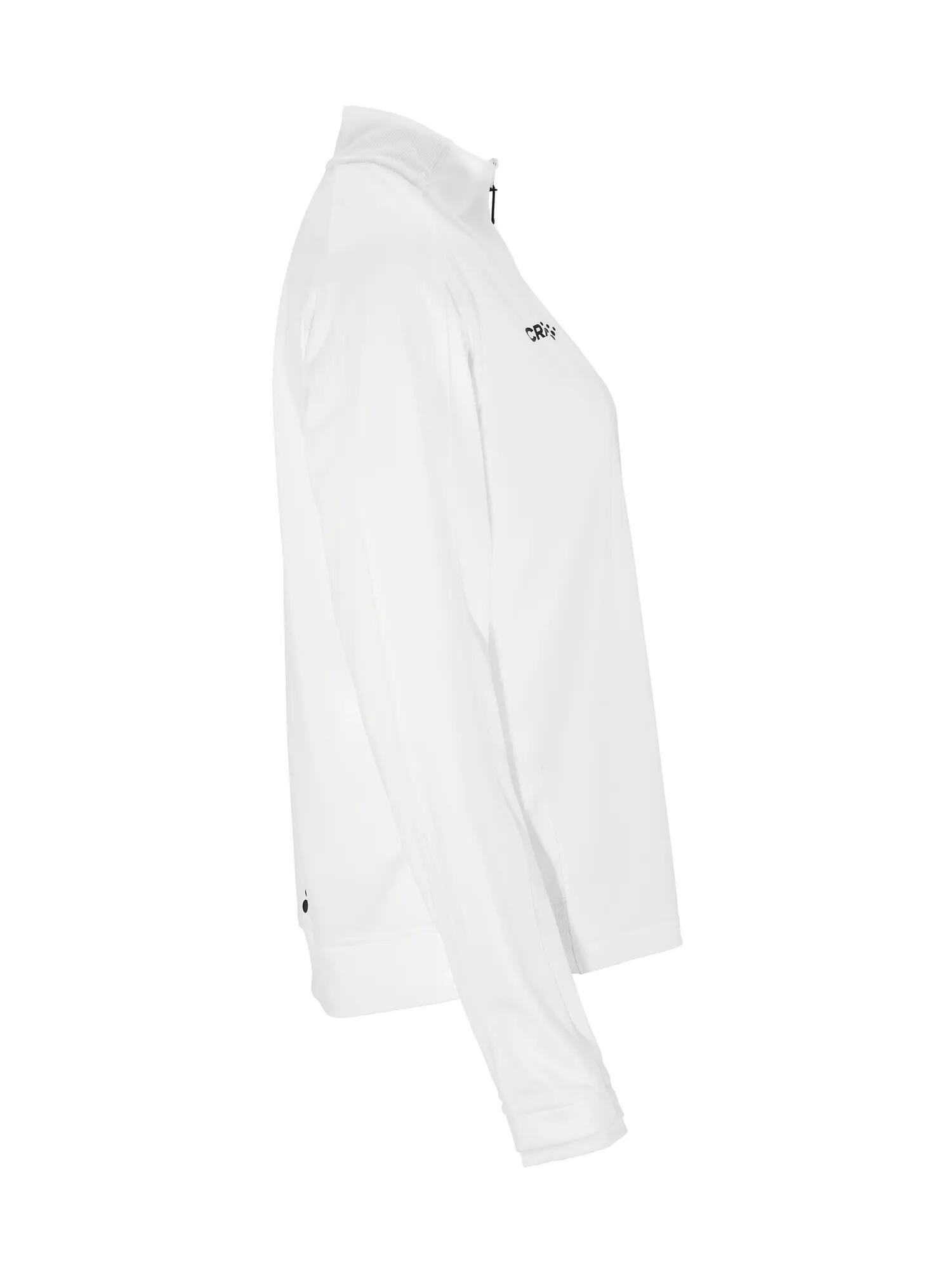 craft Evolve 2.0 Half zip W – Stretch-Midlayer aus Recycling-Polyester – White 4/7