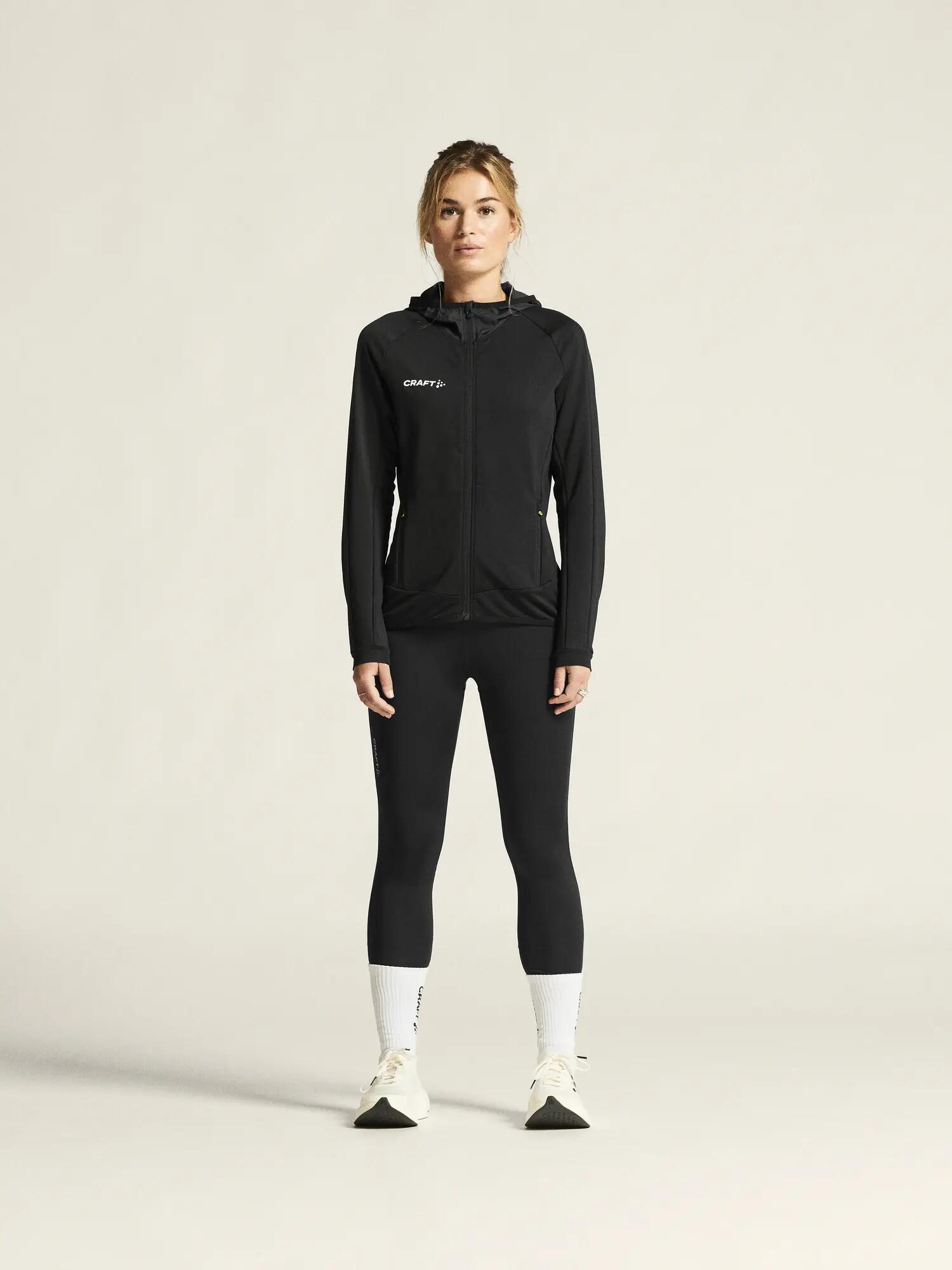 craft Extend Full Zip W Funktionsjacke schlanke Passform – Black 7/7