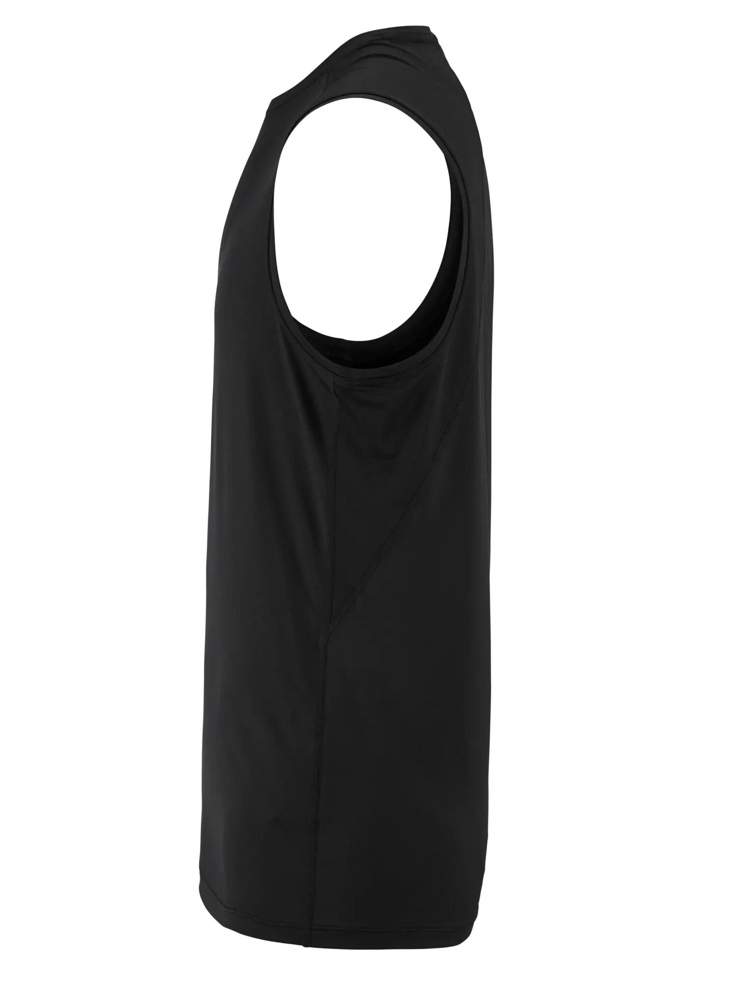 craft Ability SL Tee M mouwloos trainingsshirt van gerecycled polyester – Black 3/4