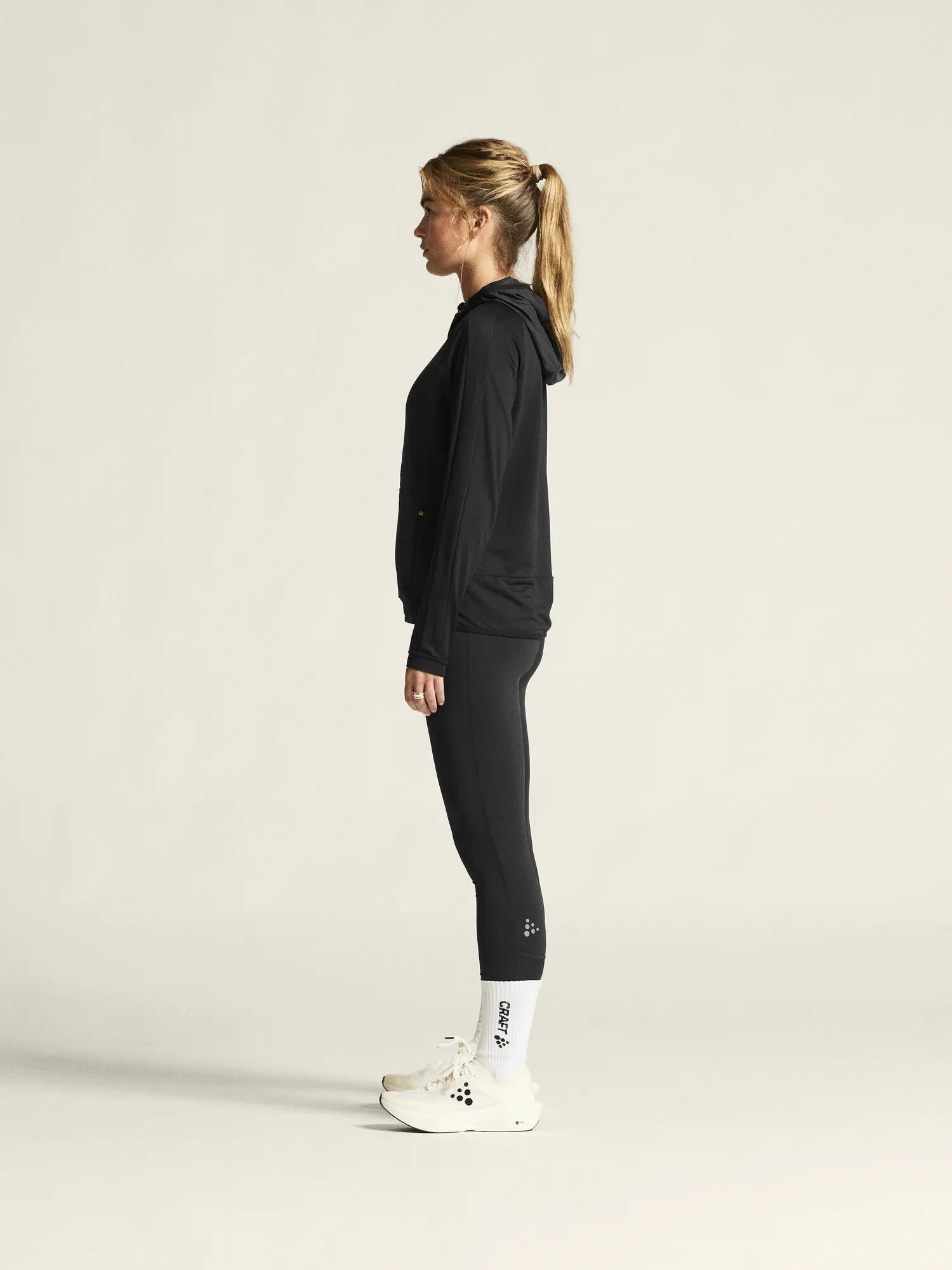 craft Extend Full Zip W Funktionsjacke schlanke Passform – Black 5/7