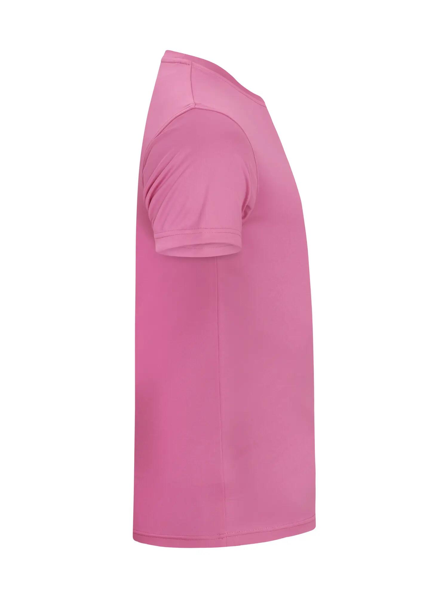 clique Basic Active-T T-shirt homem 100% poliéster – Active Pink 4/4