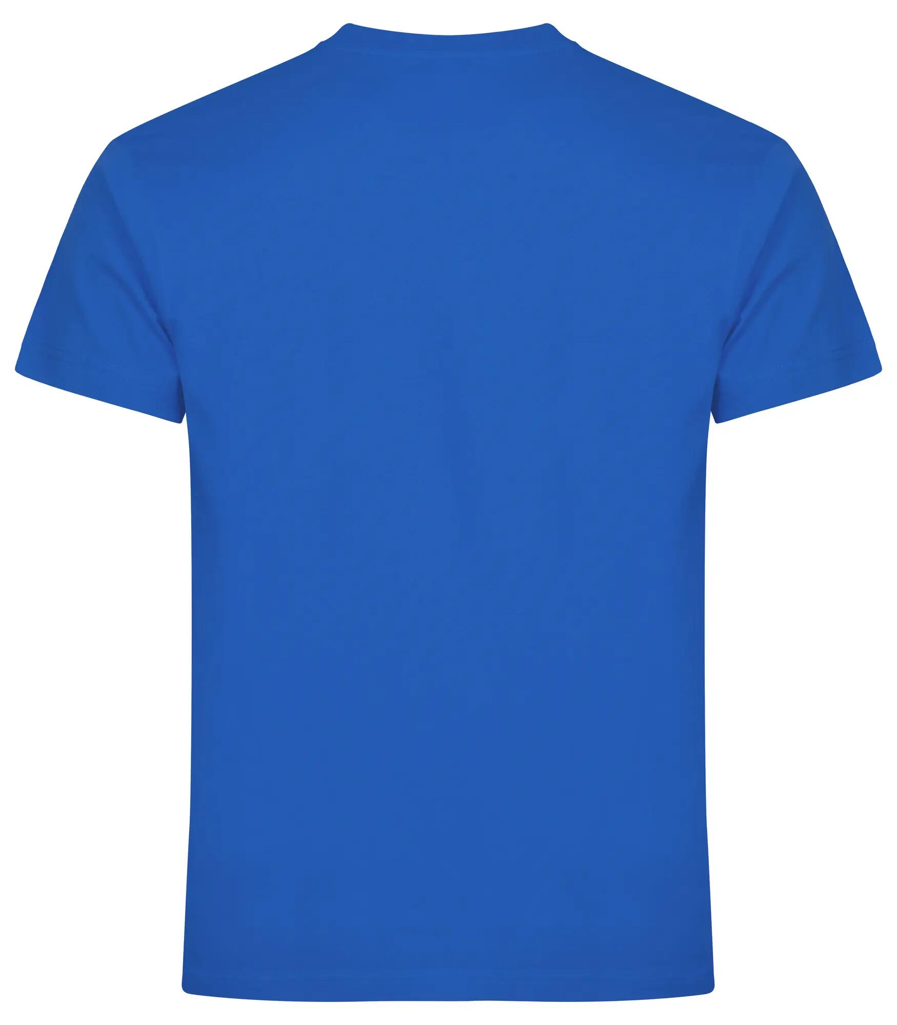 clique Premium Long-T T-shirt 100% algodão – Blue 3/4