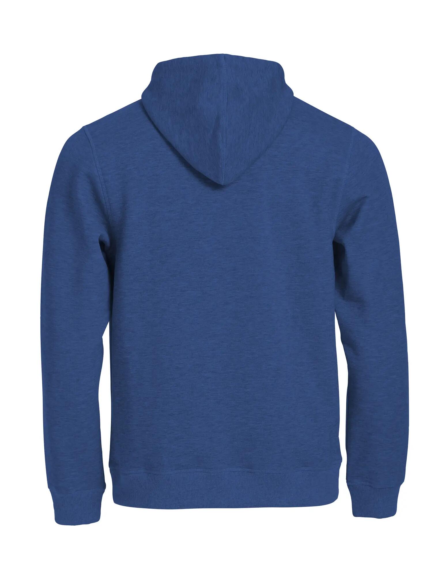 clique Classic Hoody – bluza z kapturem blue melange 2/4