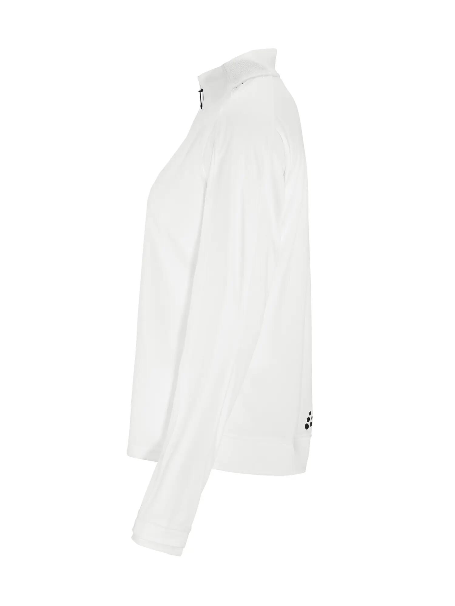 craft Evolve 2.0 Half zip W - Midlayer-Jersey aus recyceltem Polyester – White 3/7