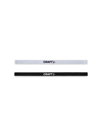 Craft bandeau cheveux d'entraînement 2 pièces élastique – Black/White