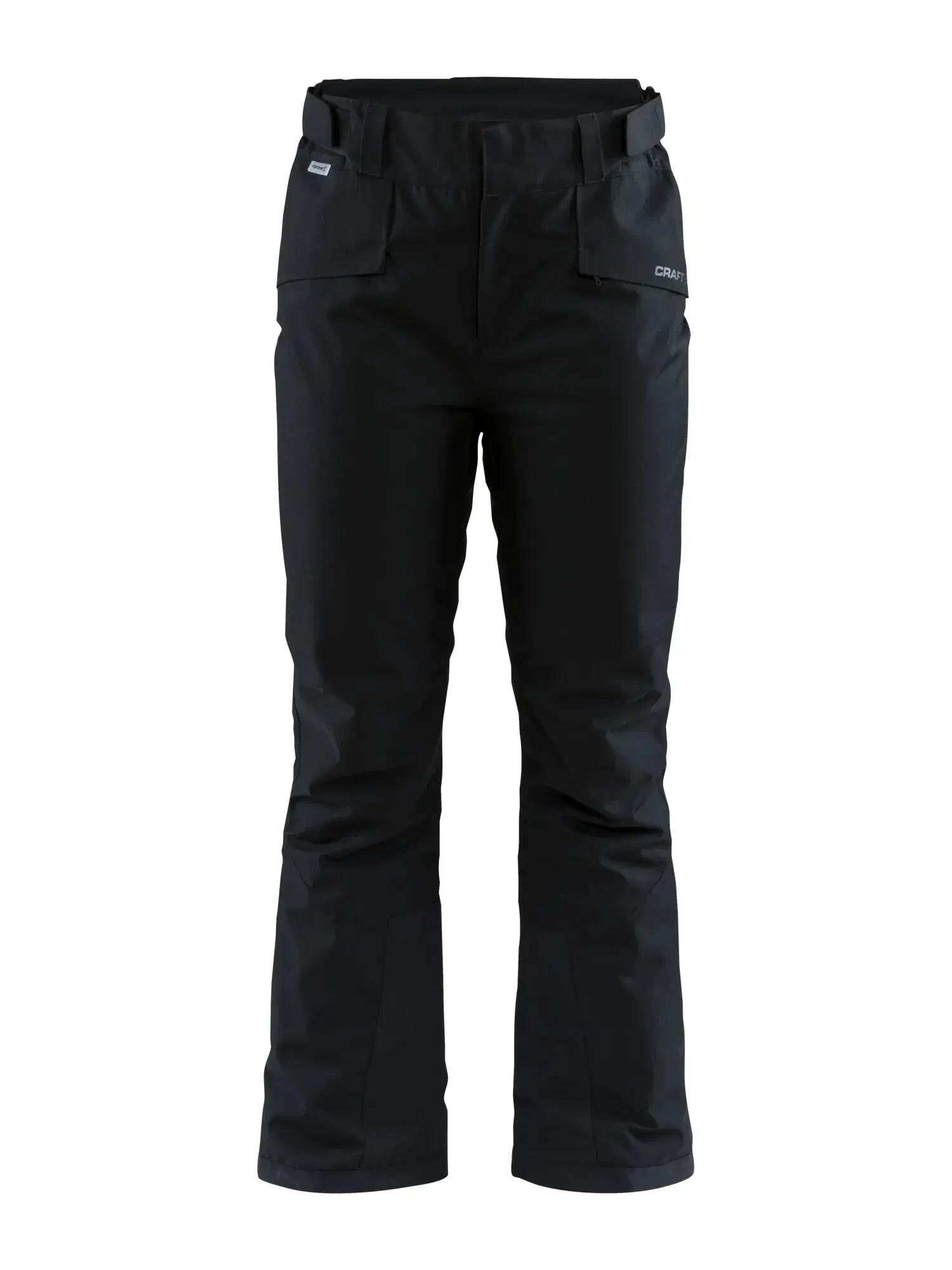 craft Mountain Pants W - Gepolsterte, wasserfeste Damenhose – Black 1/2