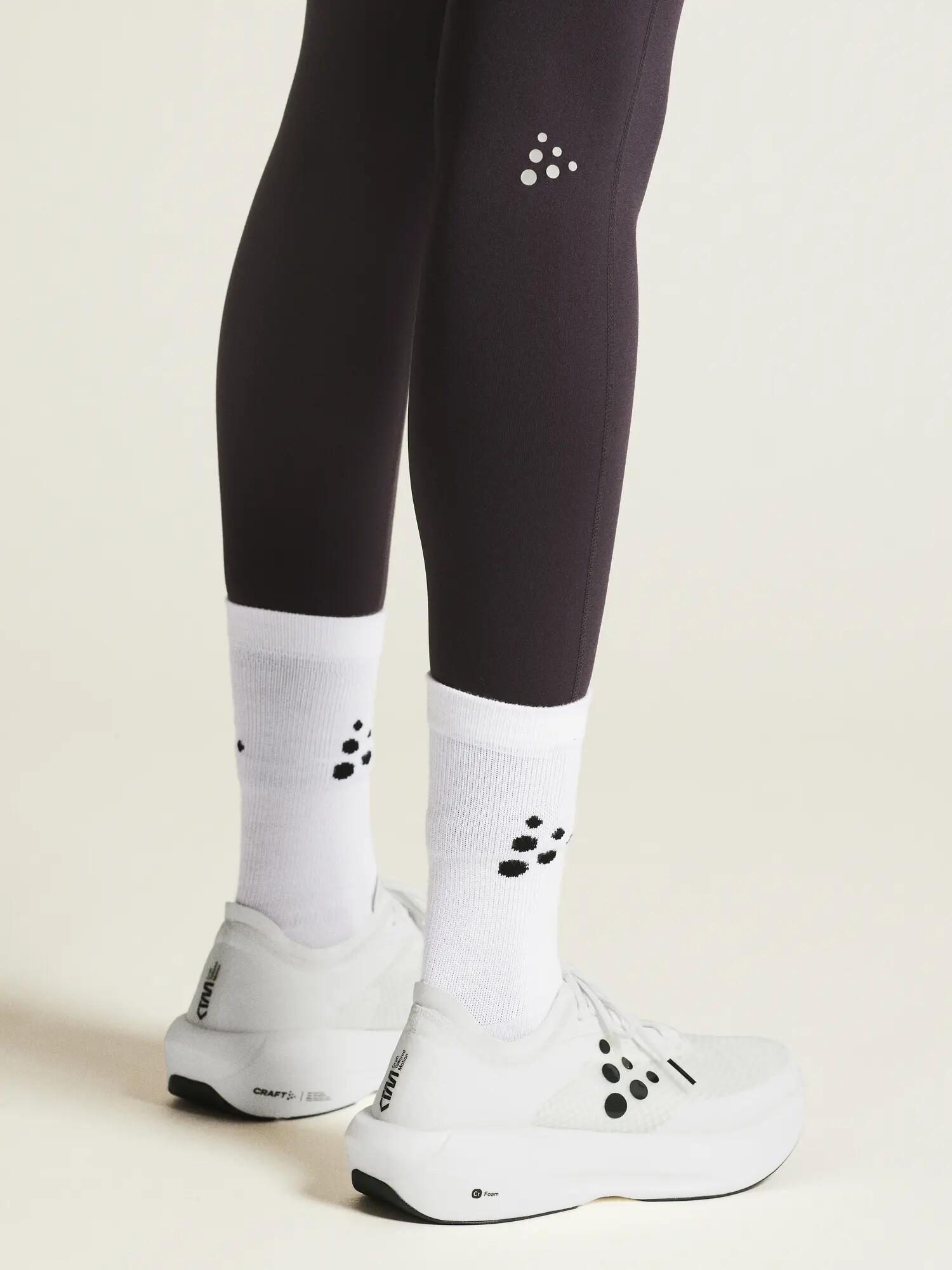 craft Core Essence Warm Tights Mulher — jersey térmico – Dk Plum 6/7