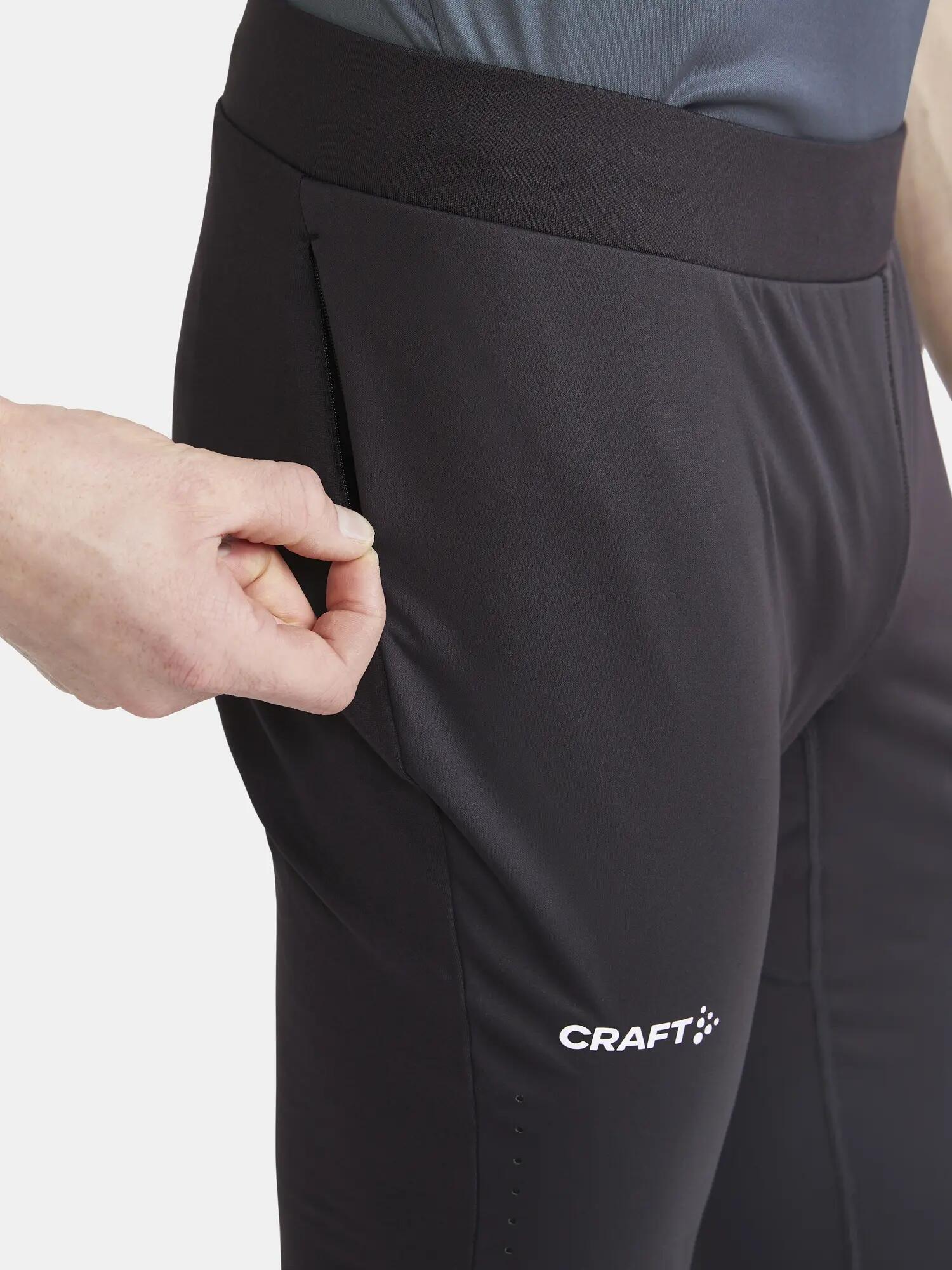 craft leggings ADV Essence Warm Wind Tights 2 homem corta-vento quentes – Slate 5/7