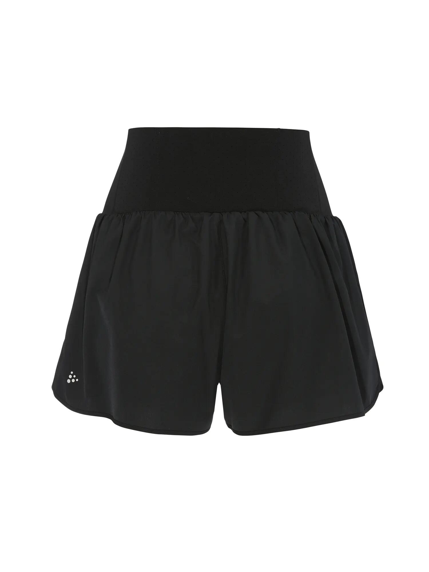 craft Hypervent Wide Shorts W – wijde hardloopshorts met steun – Black 4/7