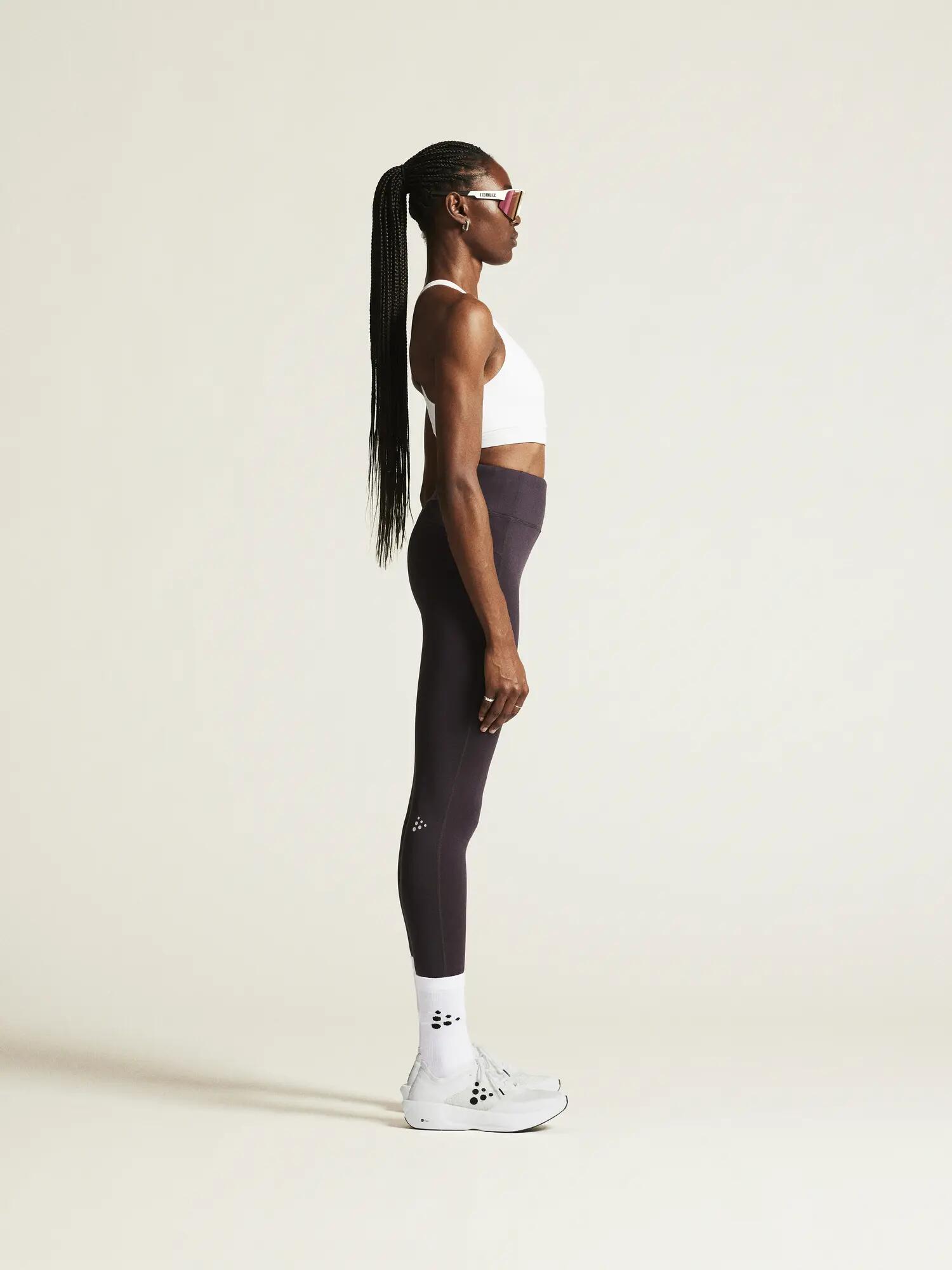 craft Core Essence Warm Tights Mulher — jersey térmico – Dk Plum 5/7