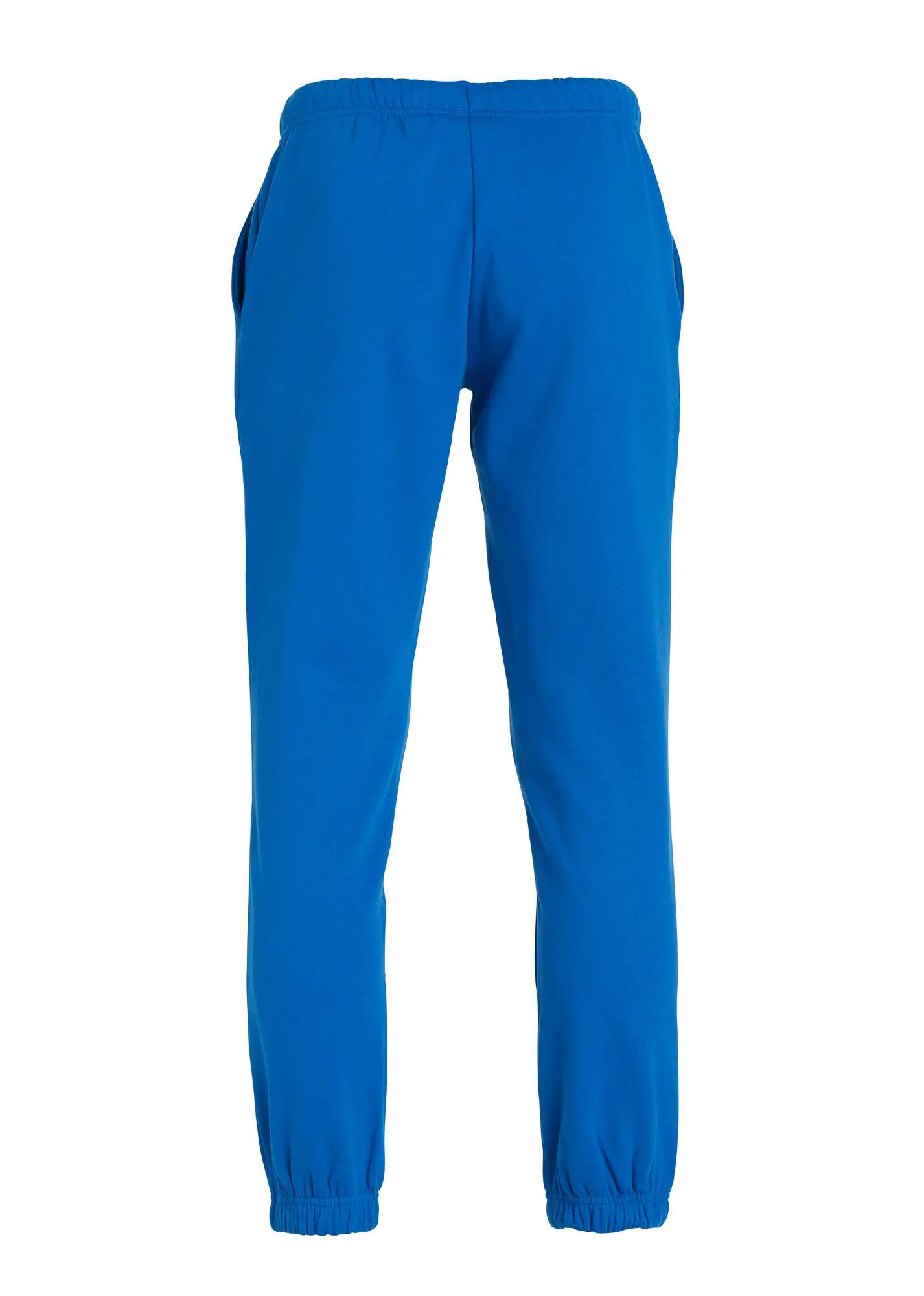 clique Basic Pants - spodnie unisex z dzianiny dresowej – royal blue 2/4