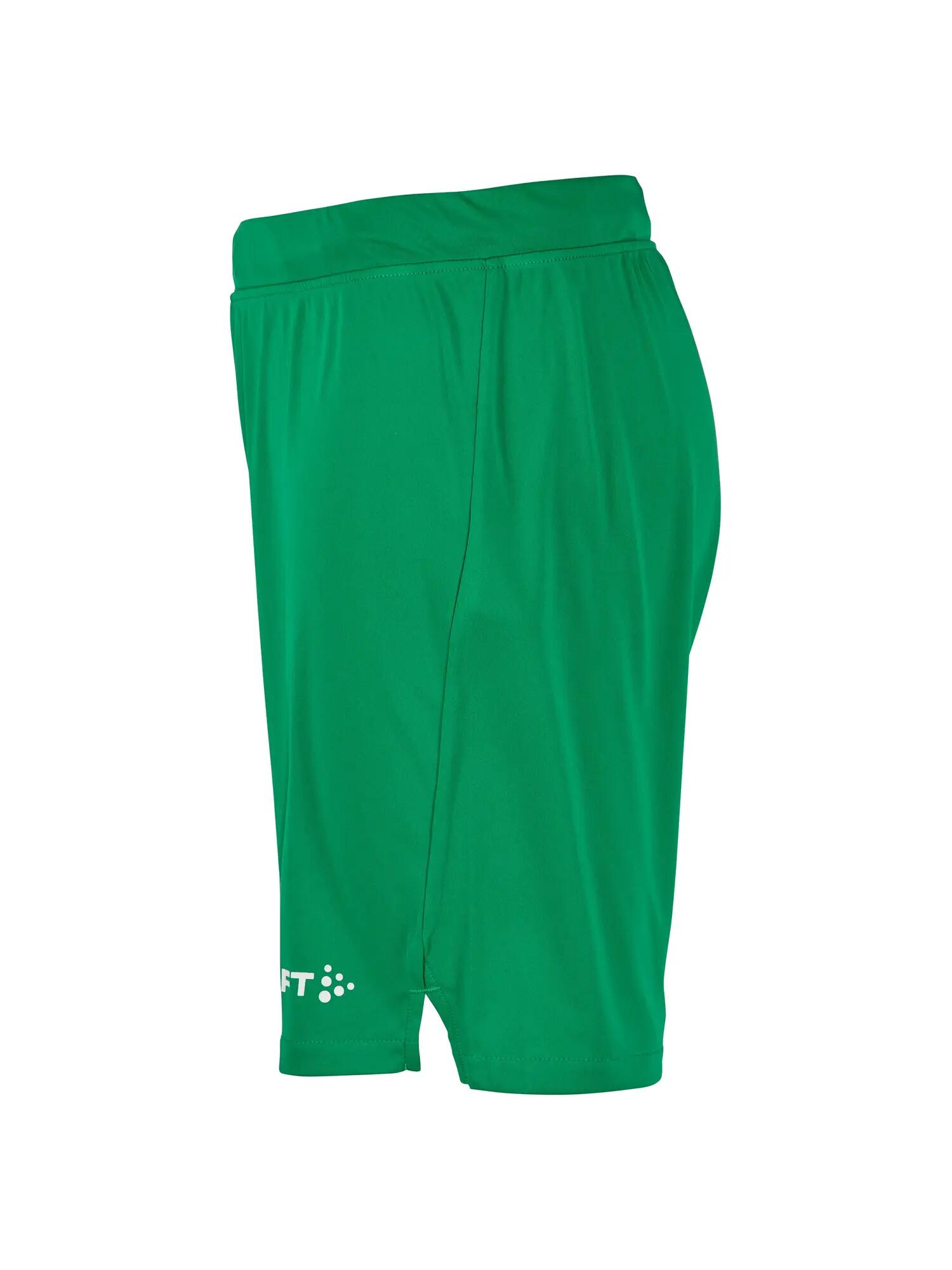 craft Evolve 2.0 Shorts Jr – Leichte, dehnbare Junior-Shorts – Team Green 3/4