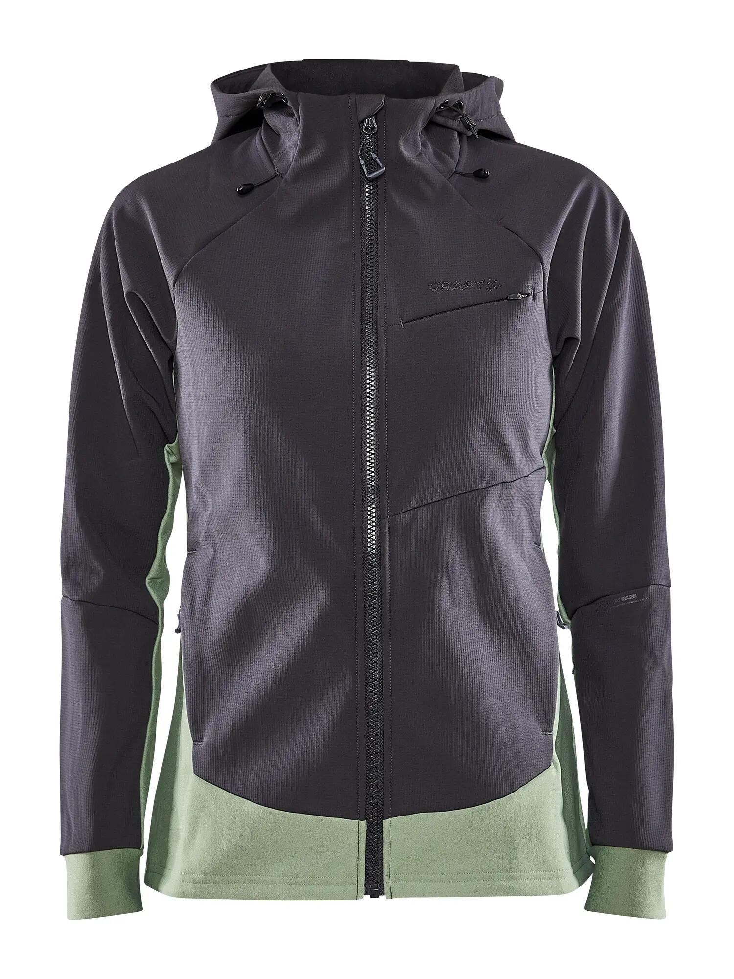 craft Giacca ADV Backcountry Hybrid Donna – calda e antivento – Slate-Jade 1/6