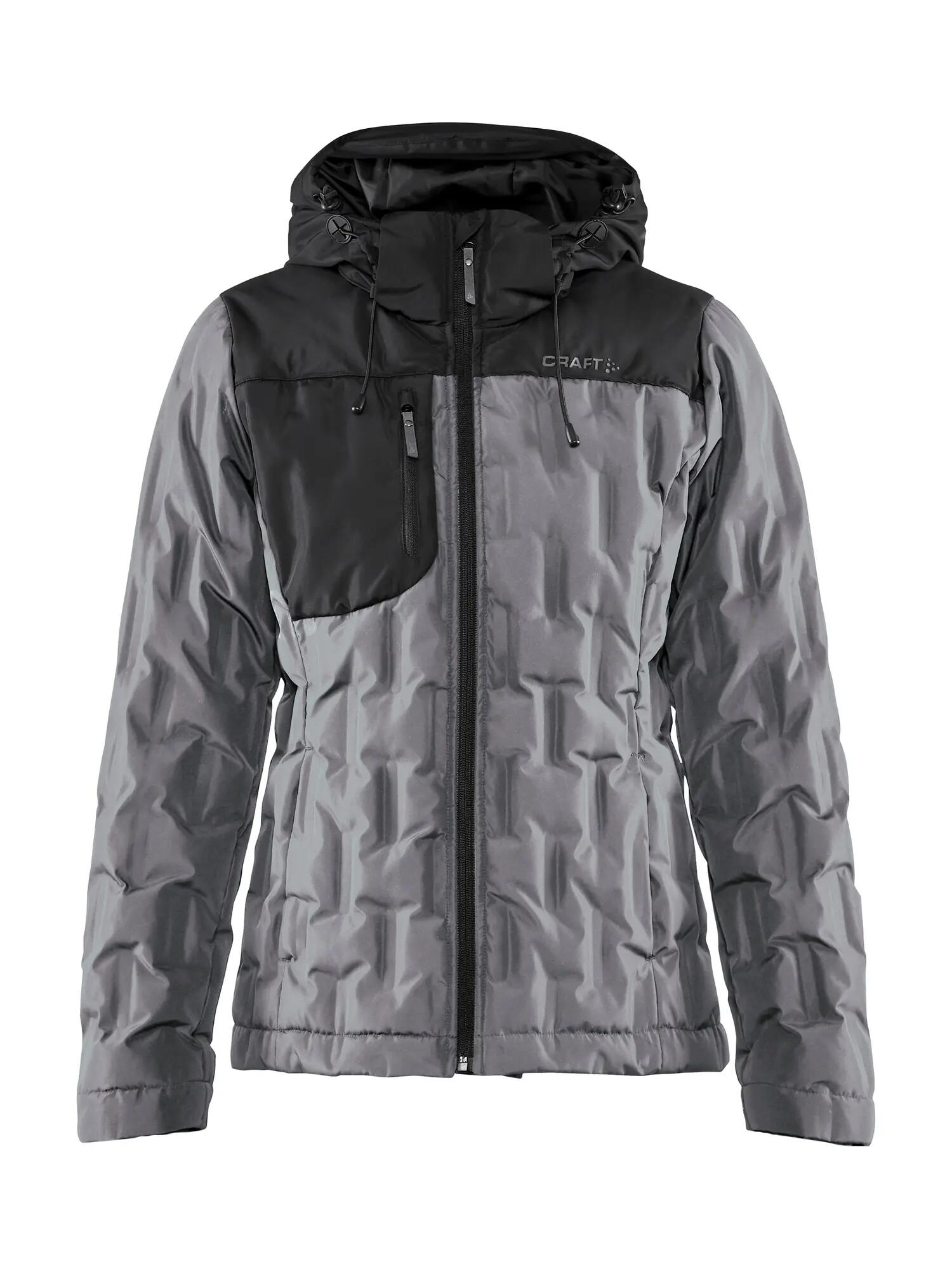 craft Hybrid Puffy Jkt W casaco acolchoado com pala contrastante – 1/1