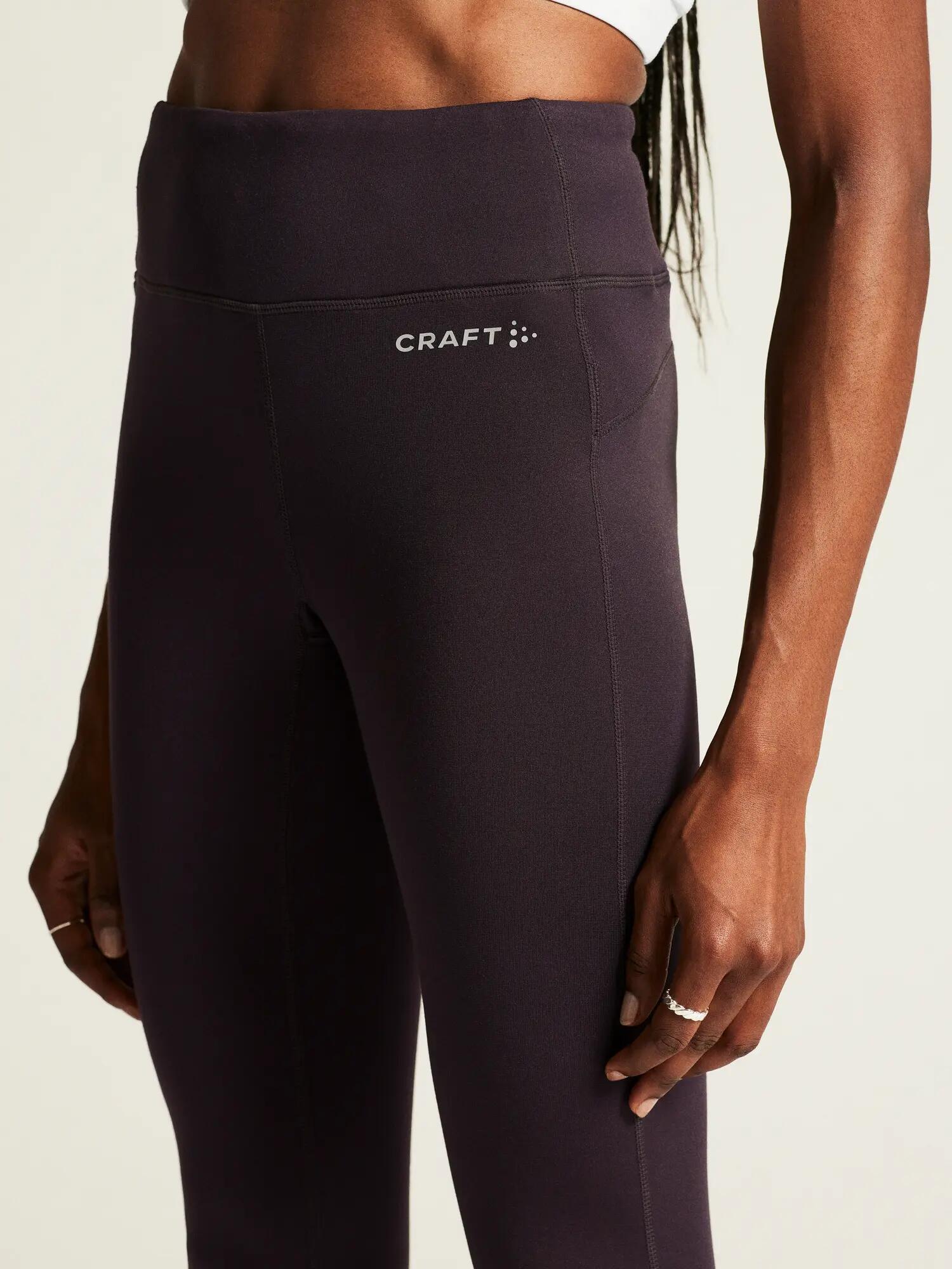 craft Core Essence Warm Tights Mulher — jersey térmico – Dk Plum 3/7
