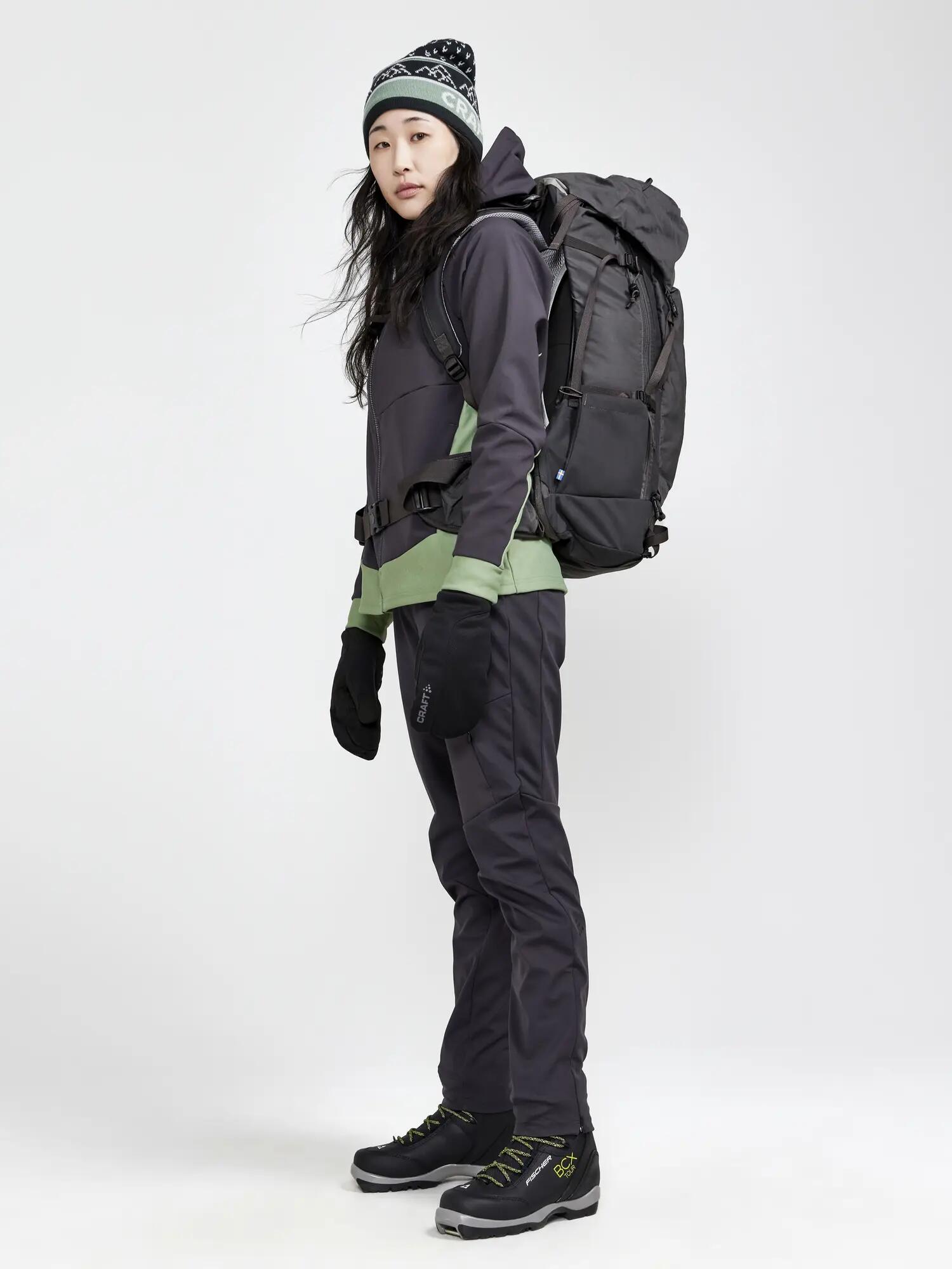 craft Giacca ADV Backcountry Hybrid Donna – calda e antivento – Slate-Jade 6/6