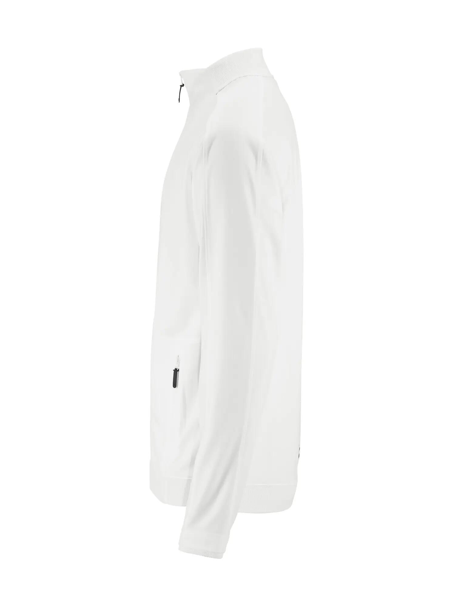 craft Veste zippée Evolve 2.0 Homme – midlayer extensible recyclé – White 4/4
