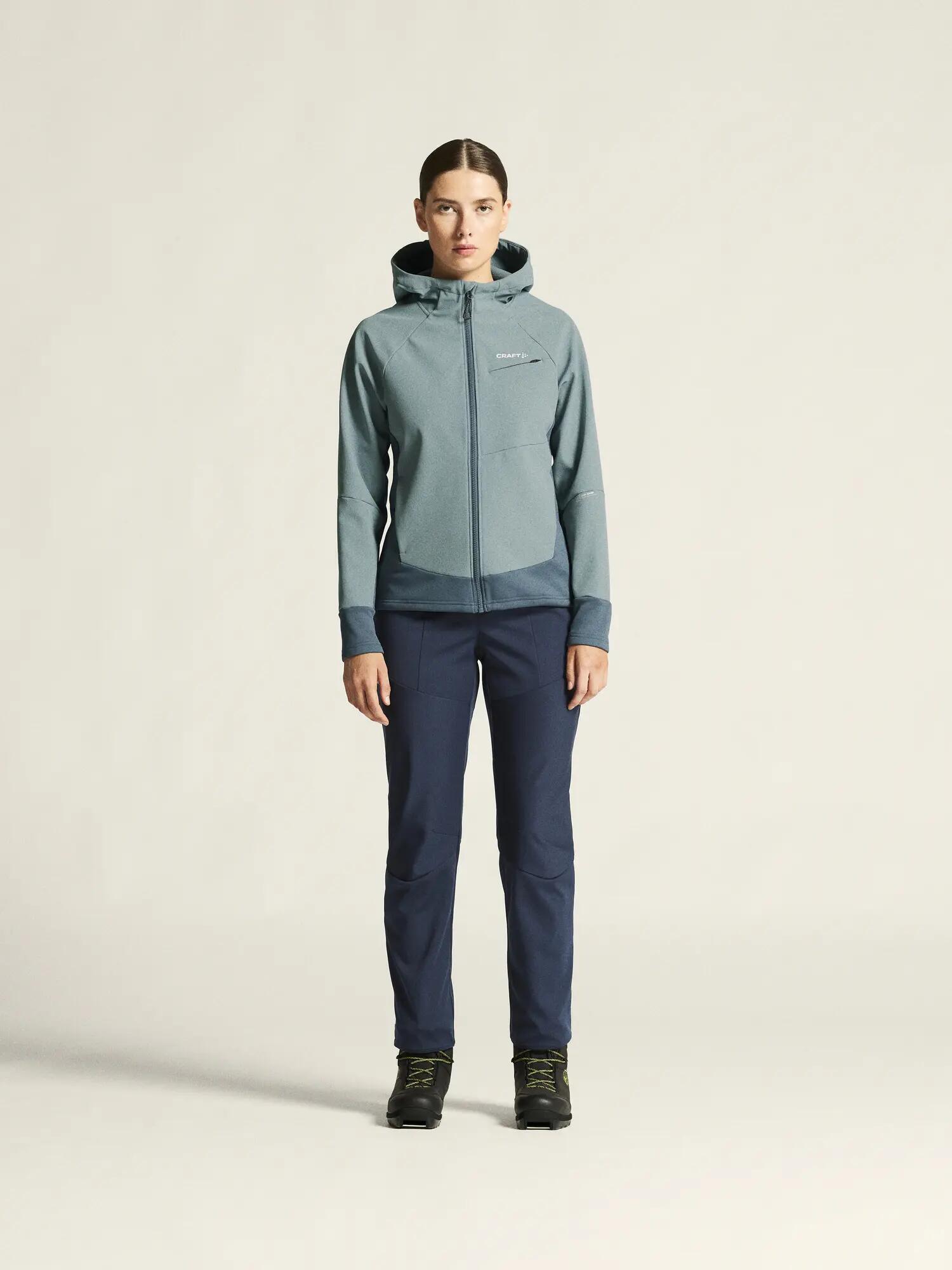 craft Giacca ADV Backcountry Hybrid Donna – calda e antivento – River/Real 7/7
