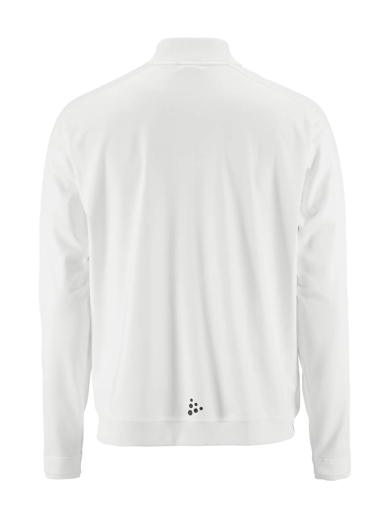 craft Veste zippée Evolve 2.0 Homme – midlayer extensible recyclé – White 2/4