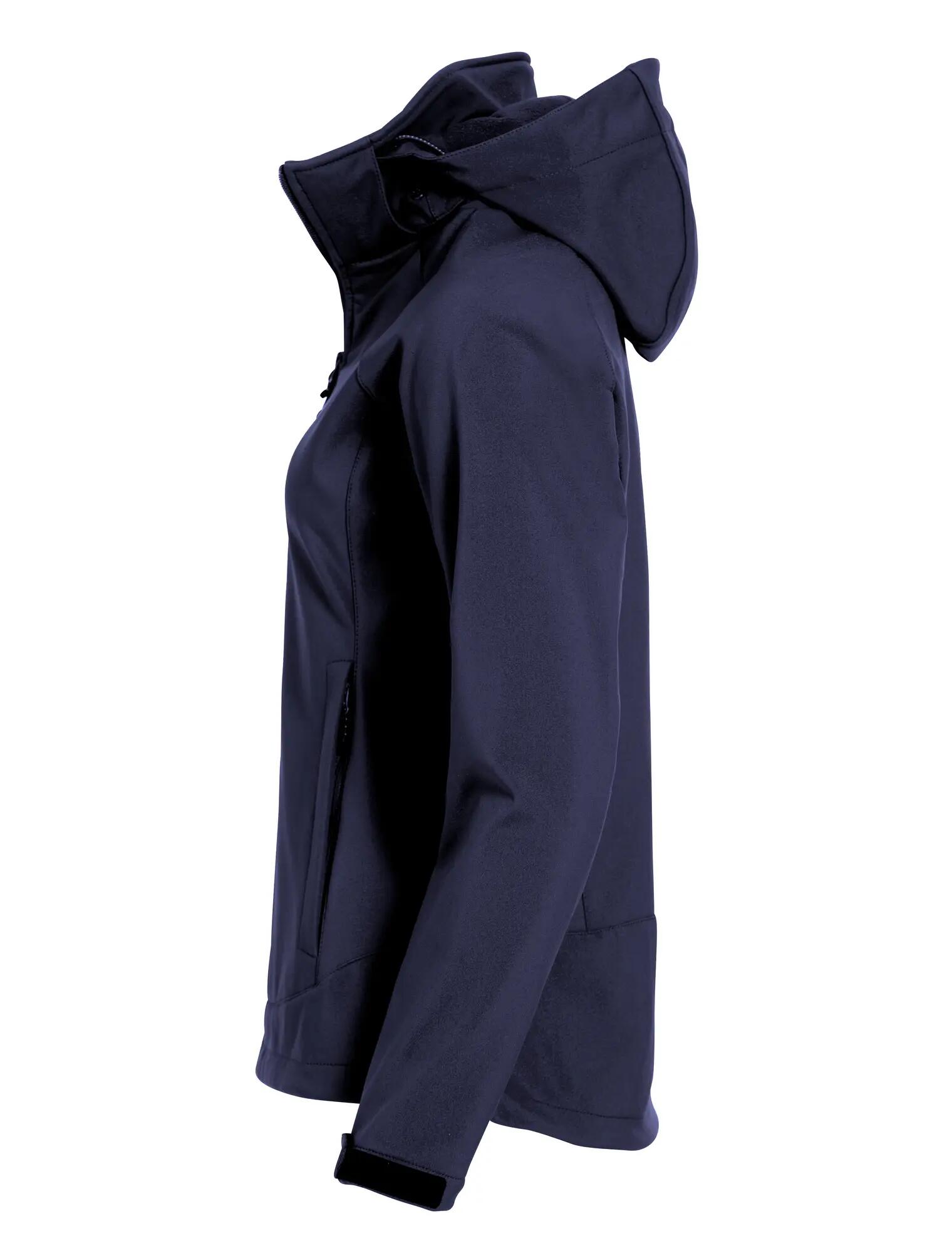 clique Veste Milford Women - Softshell 3 couches, membrane TPU – dark navy 3/4