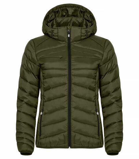 clique Giacca Idaho donna — leggera e isolante in poliammide riciclato – Fog