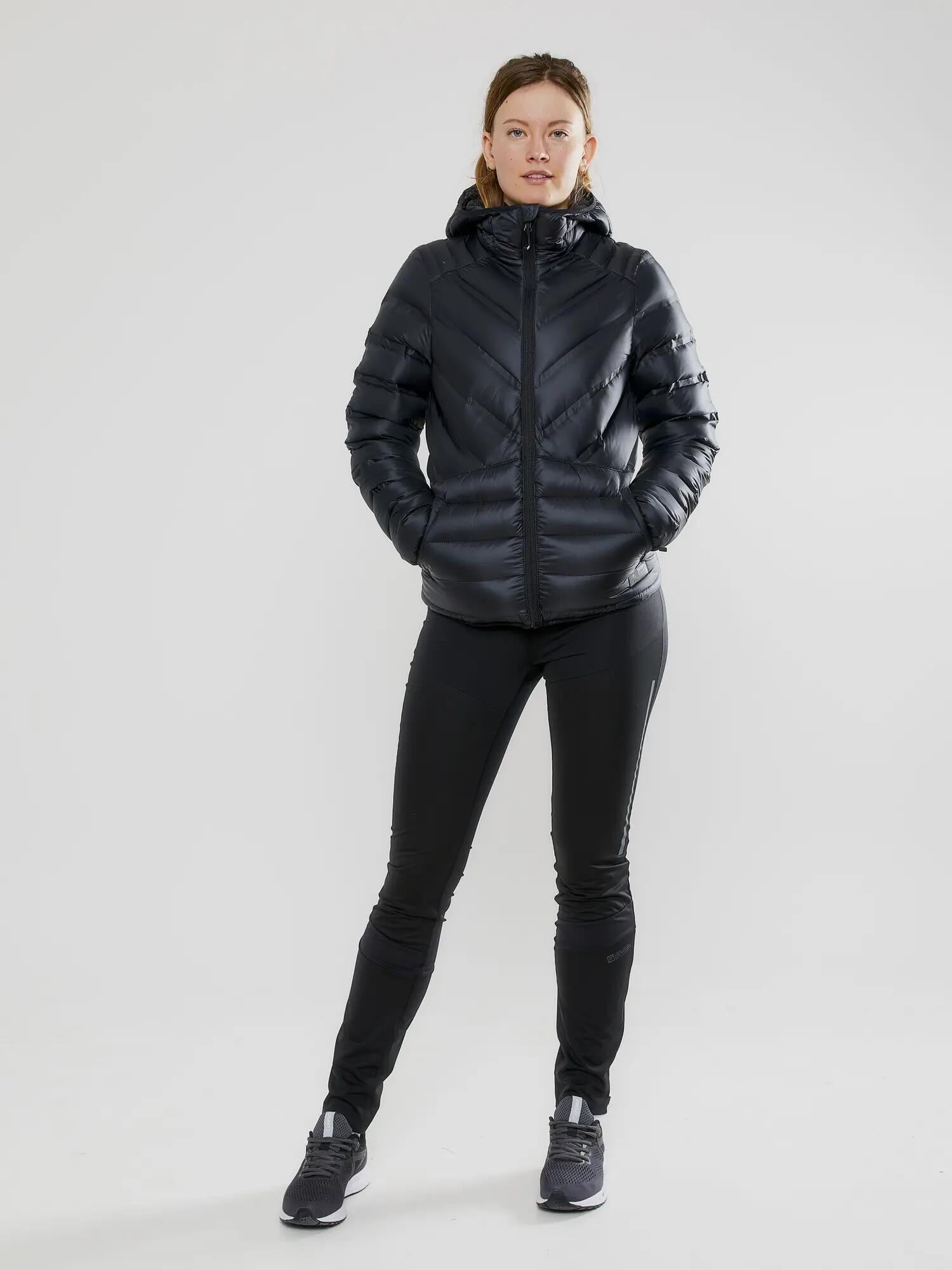 craft Light Down Jacket W – licht gewatteerd jack – Black 6/6