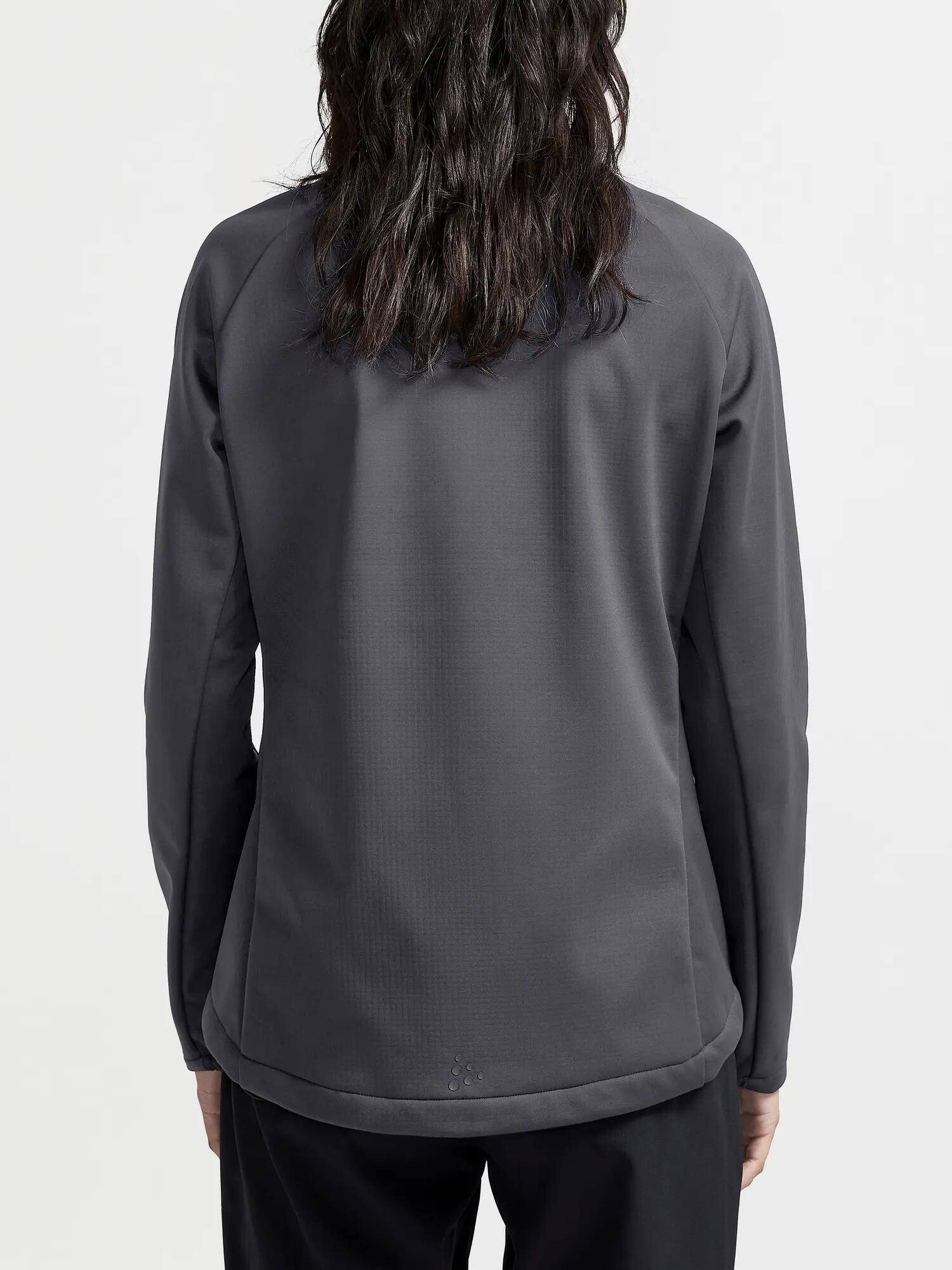 craft CORE Explore Softshell Jacket Dames van gerecycled polyester – Granite 4/5