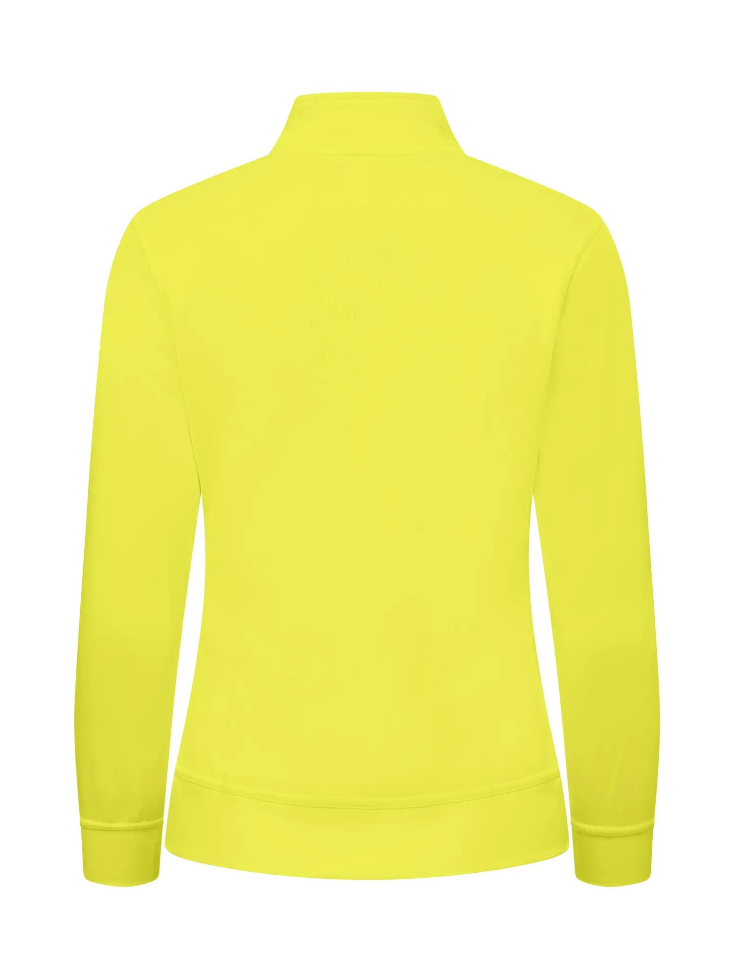 clique Basic Cardigan Women Sweatmaterial – Sichtbar Gelb – visibility yellow 3/4