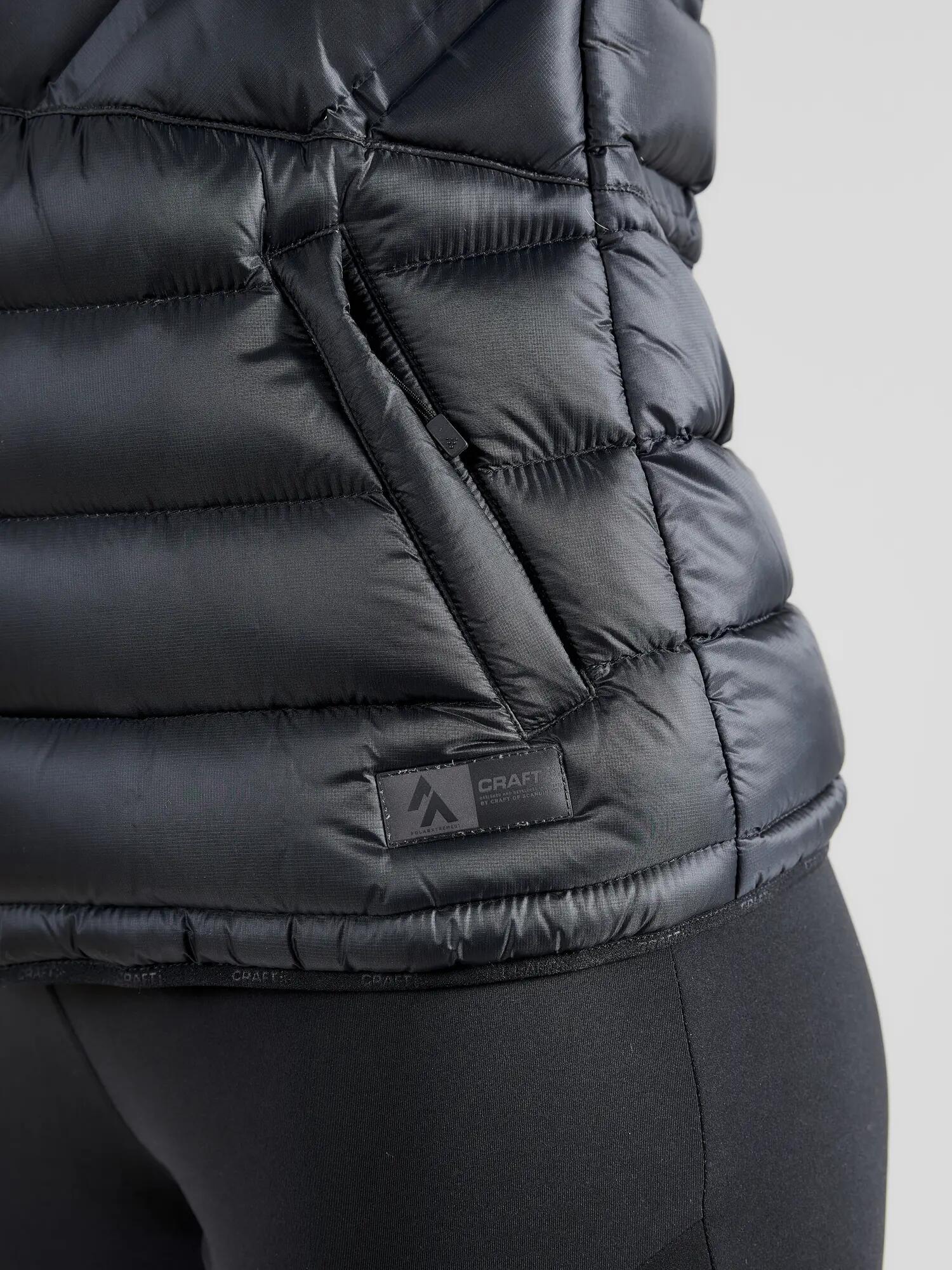 craft Light Down Jacket W – licht gewatteerd jack – Black 4/6