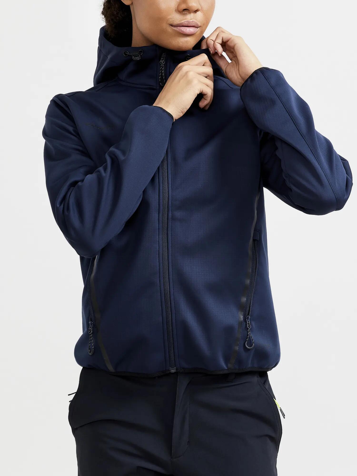 craft ADV Explore Softshell-Jacke W winddicht und dehnbar – Blaze 2/6