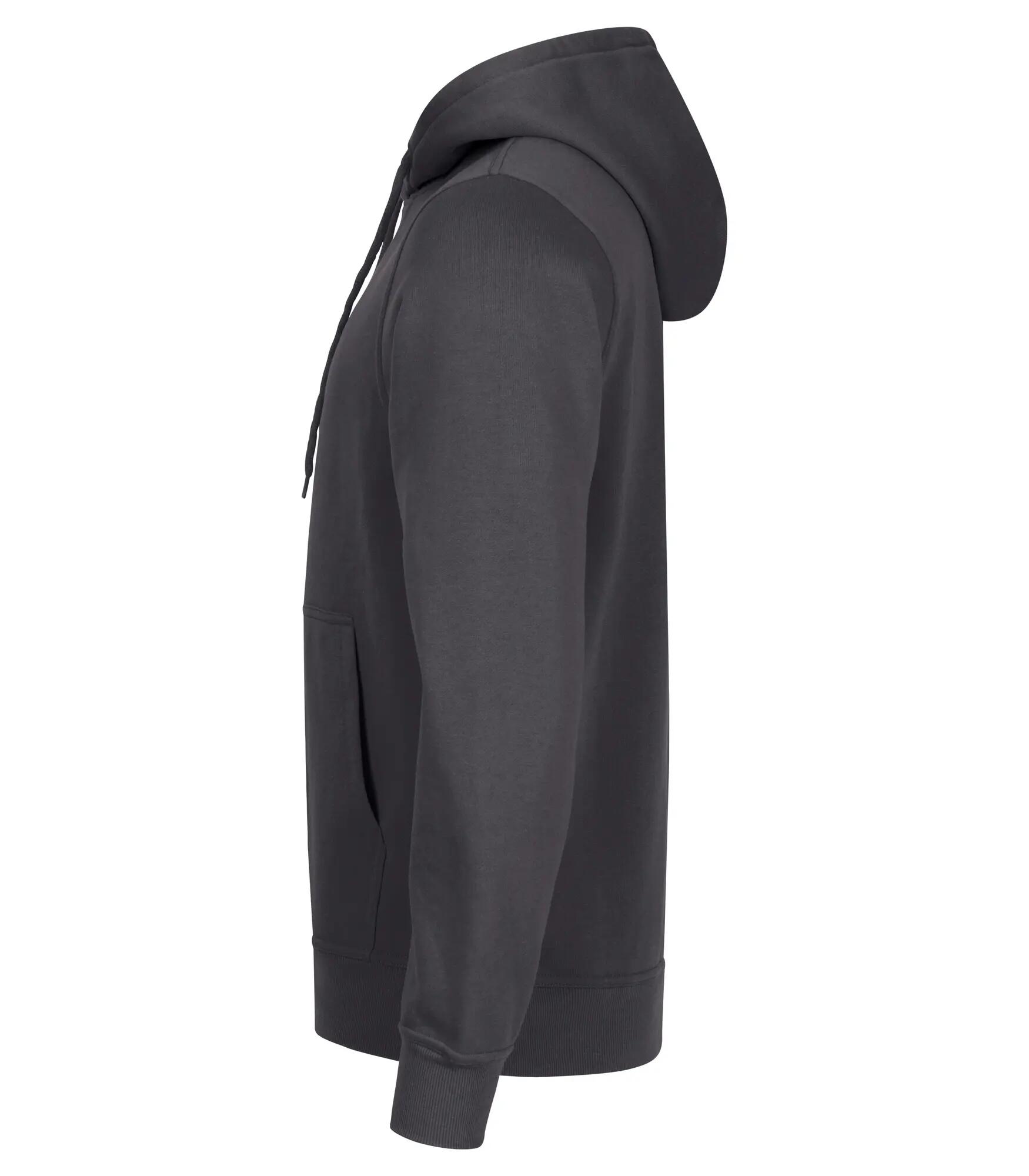 clique Hoodie Miami em algodão e poliéster reciclado – Metal Grey 2/4