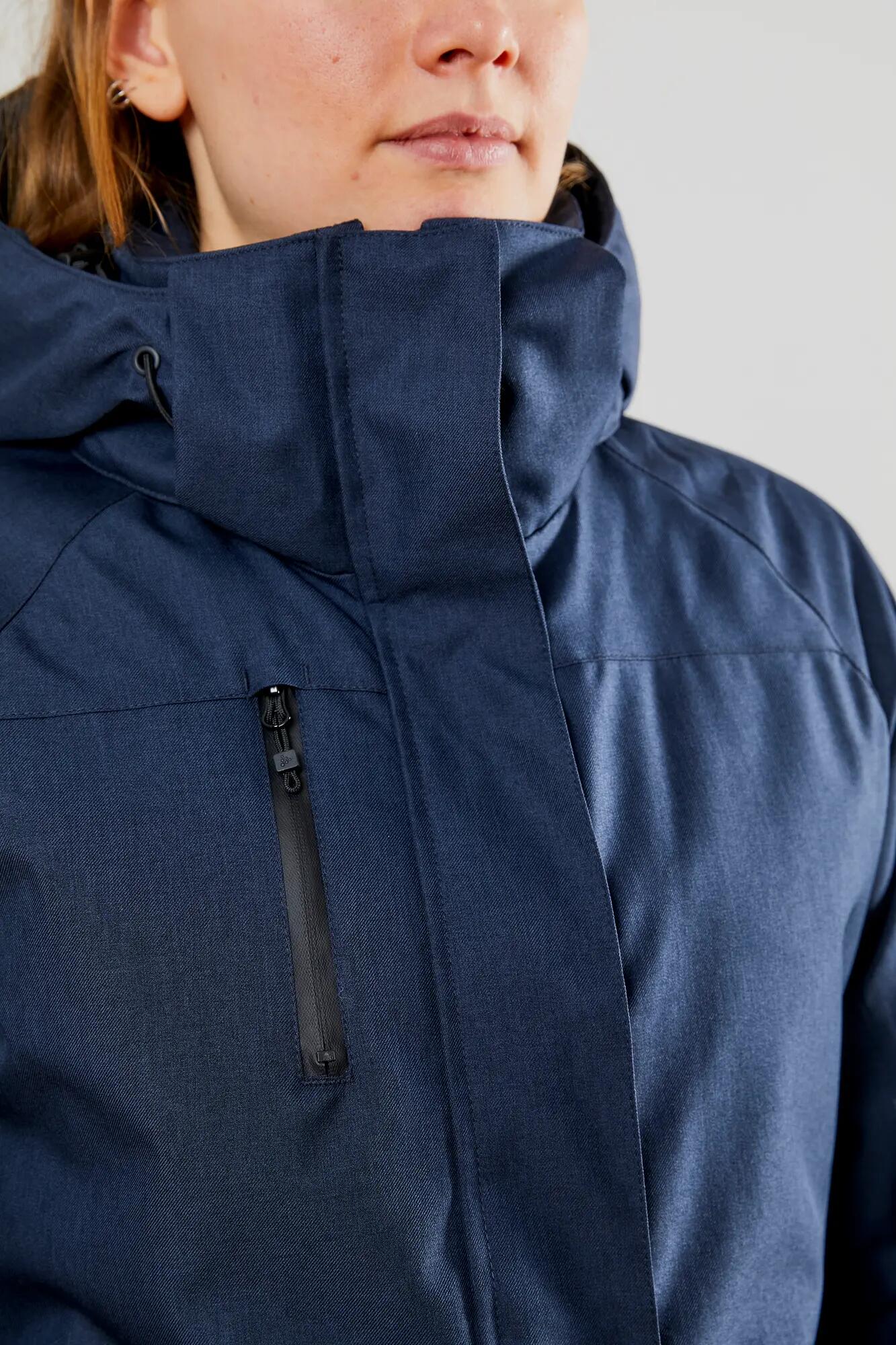 craft Mountain Padded Jacket W – Gepolstert & abnehmbare Kapuze – Dark 6/7